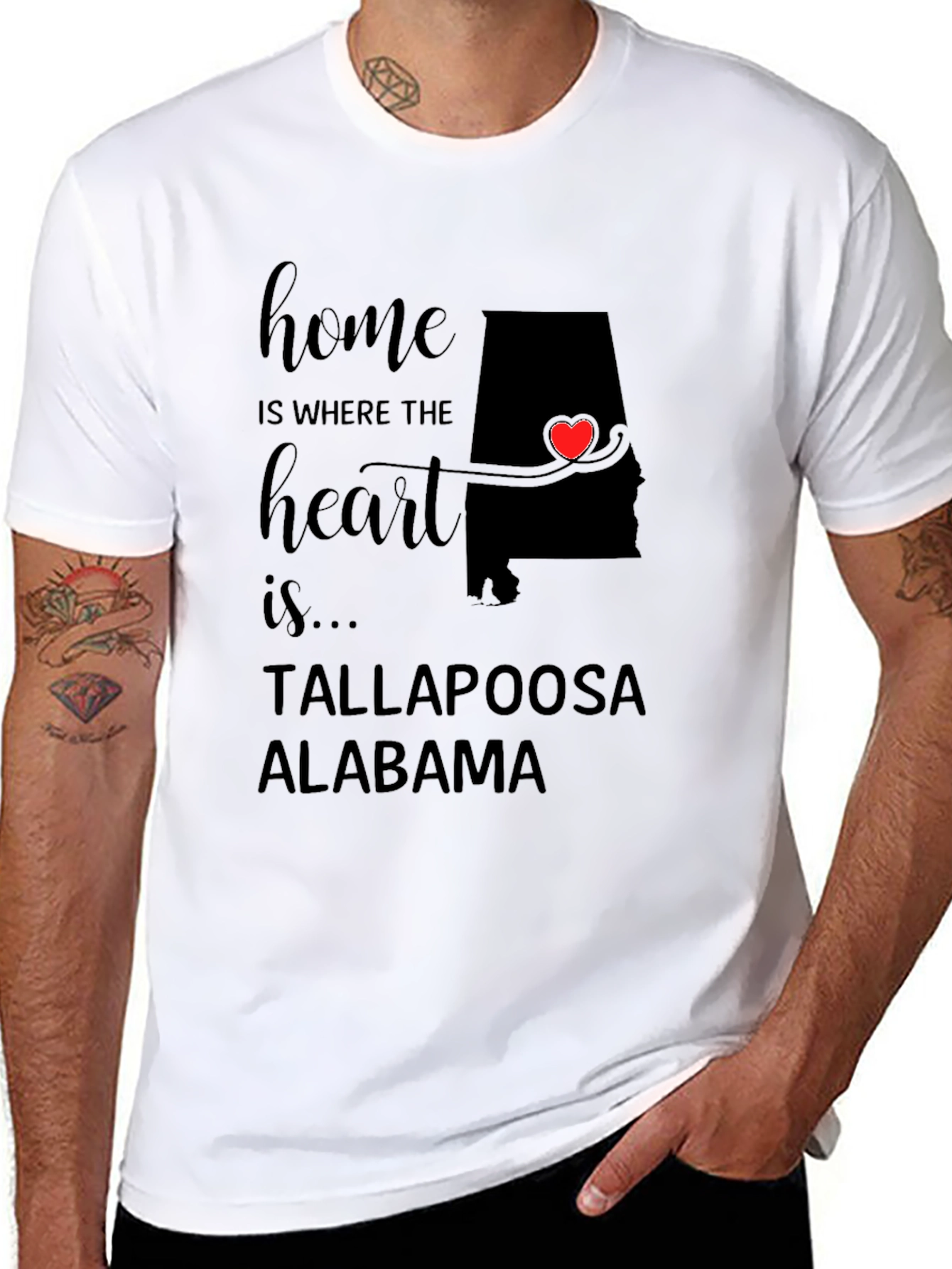 Tallapoosa Alabama Home T-Shirt