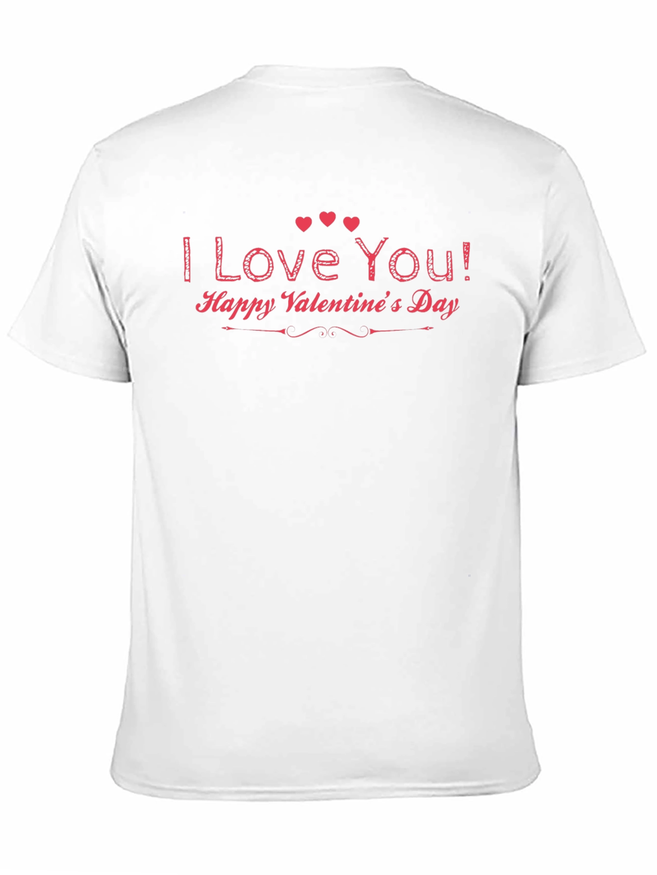 I Love You Valentines Day Graphic Tee