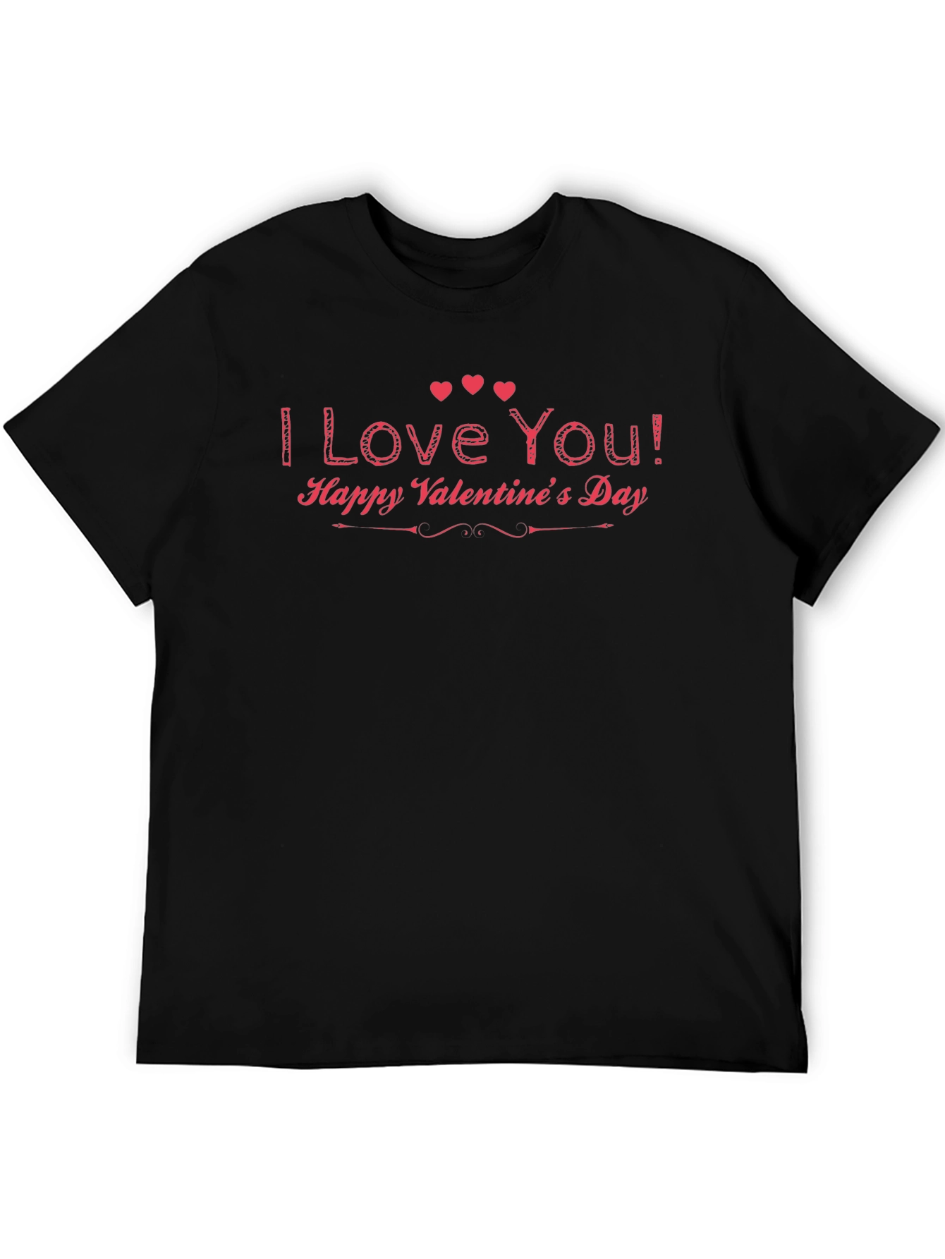 I Love You Valentines Day Graphic Tee