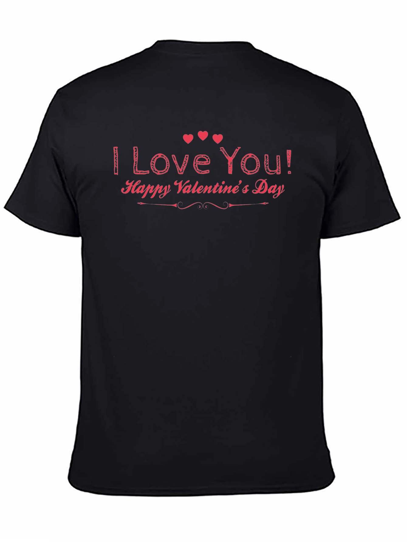 I Love You Valentines Day Graphic Tee