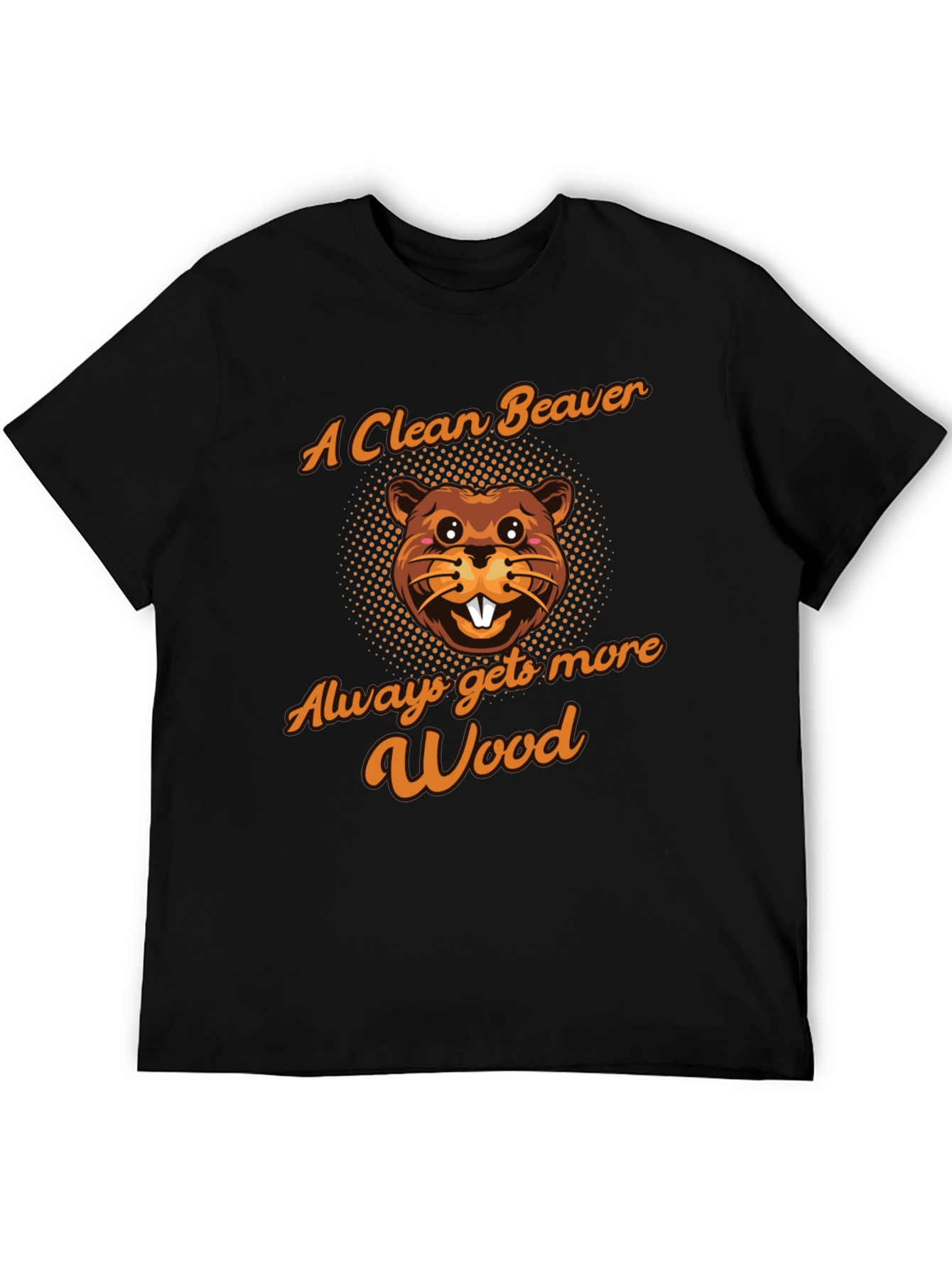 Clean Beaver Wood Graphic Tee