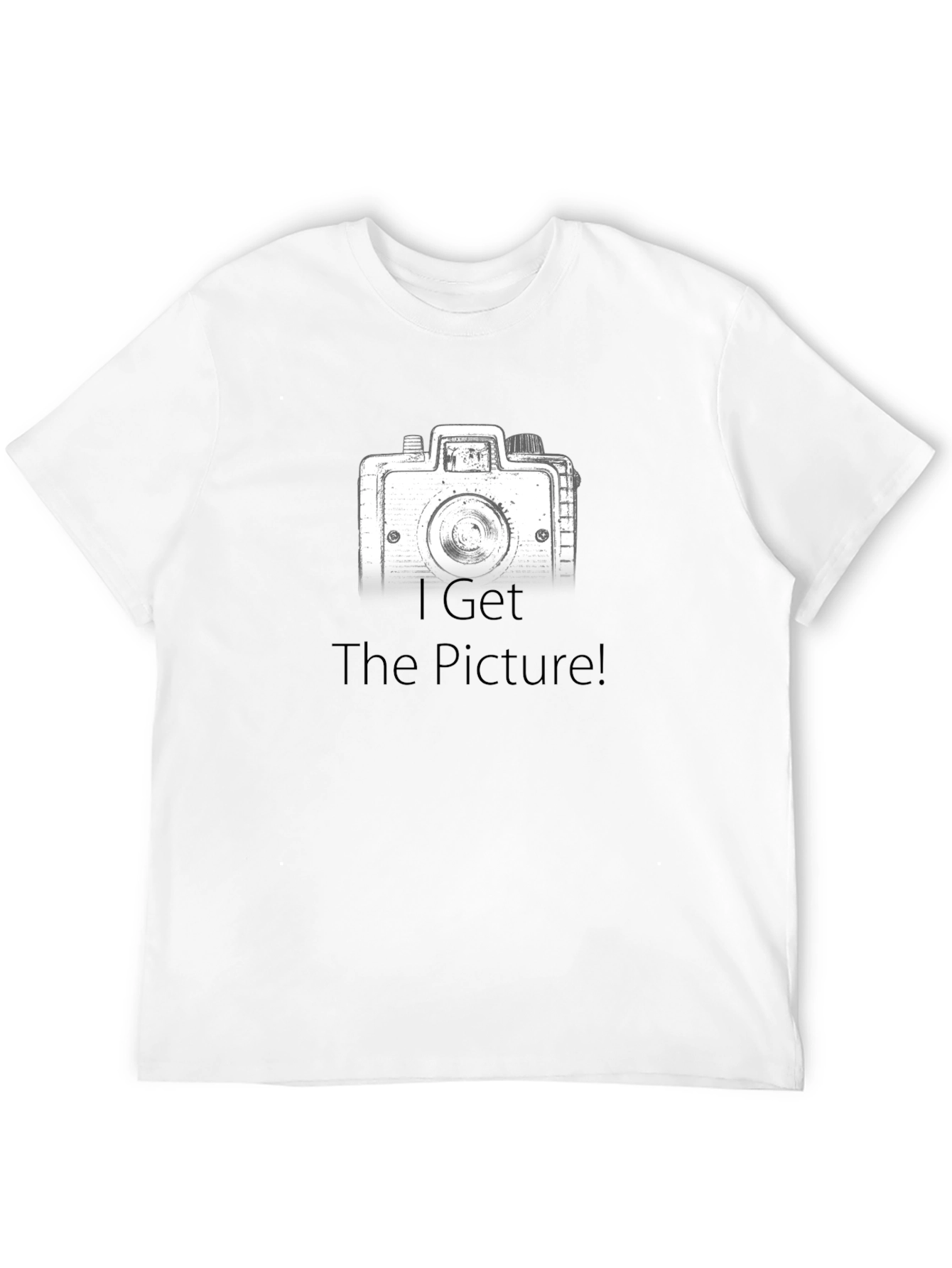 Retro Camera T-Shirt - I Get The Picture!