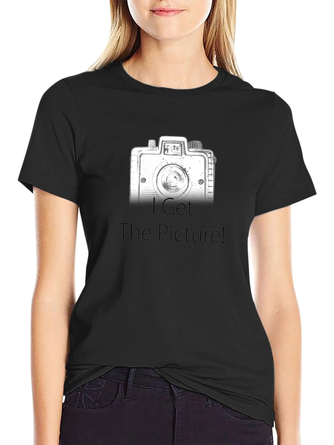 Retro Camera T-Shirt - I Get The Picture!