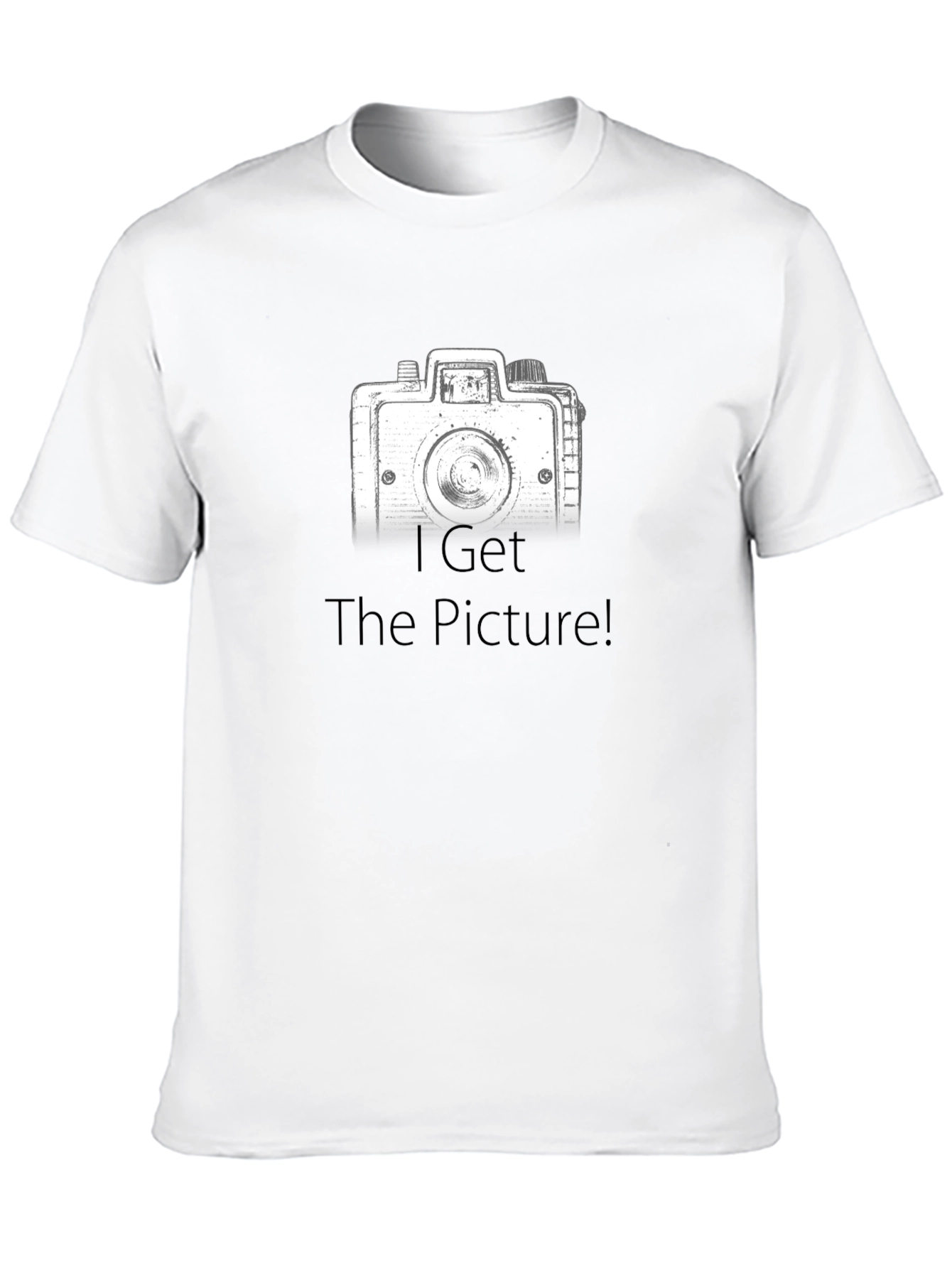 Retro Camera T-Shirt - I Get The Picture!