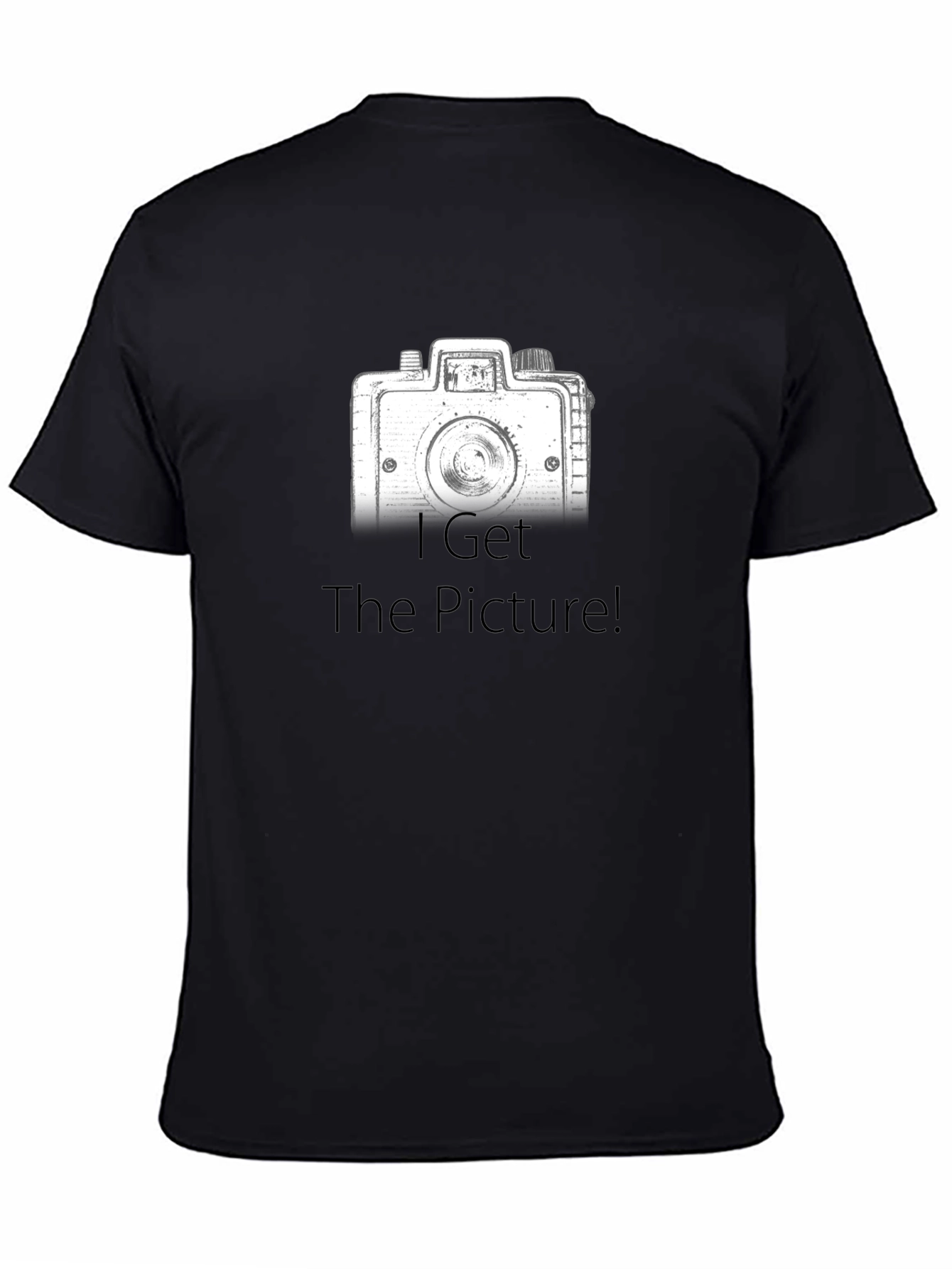 Retro Camera T-Shirt - I Get The Picture!