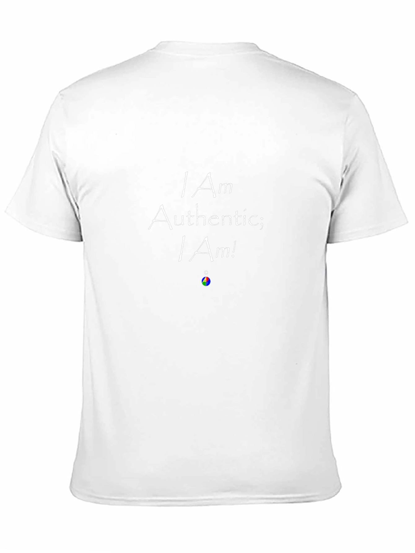 Authentic Statement Black T-Shirt