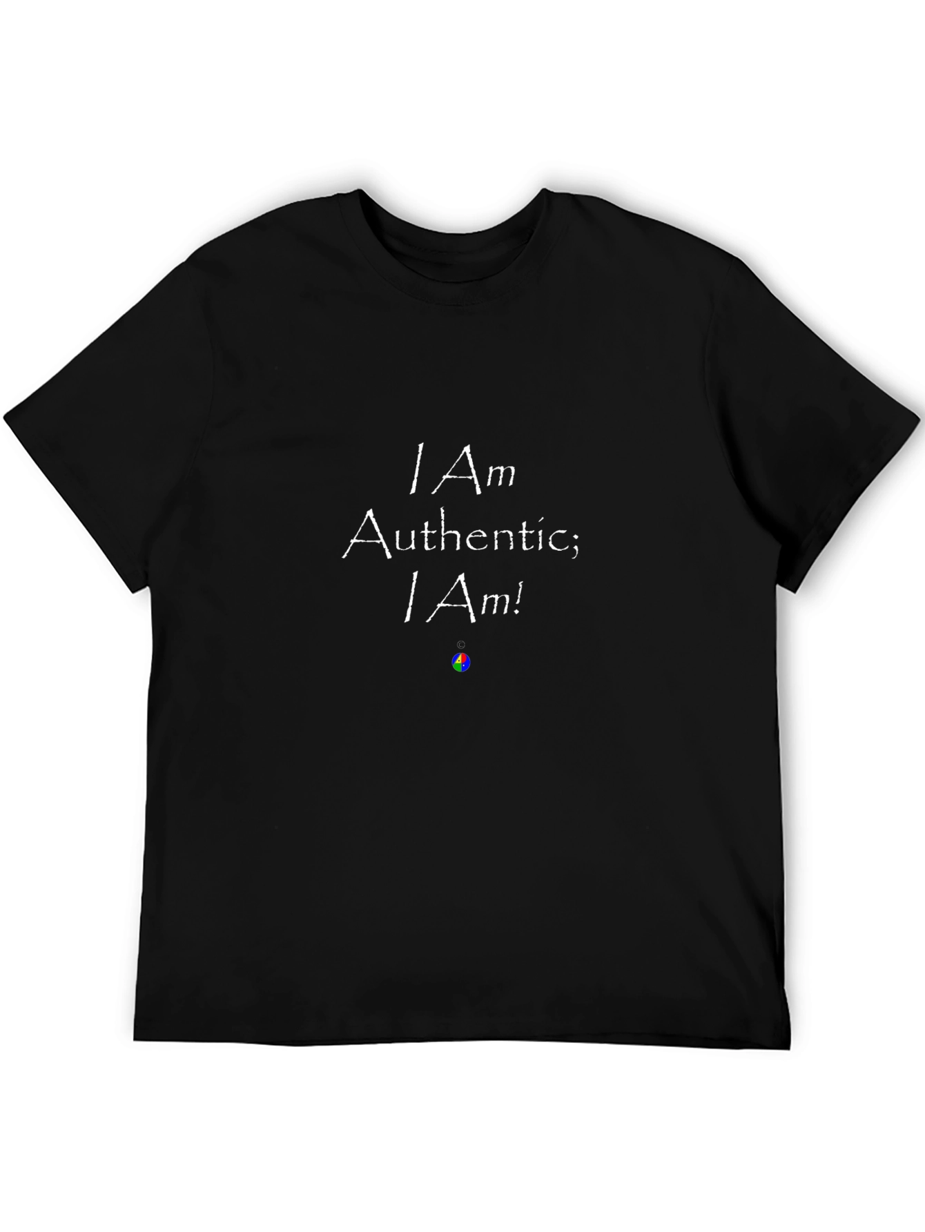 Authentic Statement Black T-Shirt
