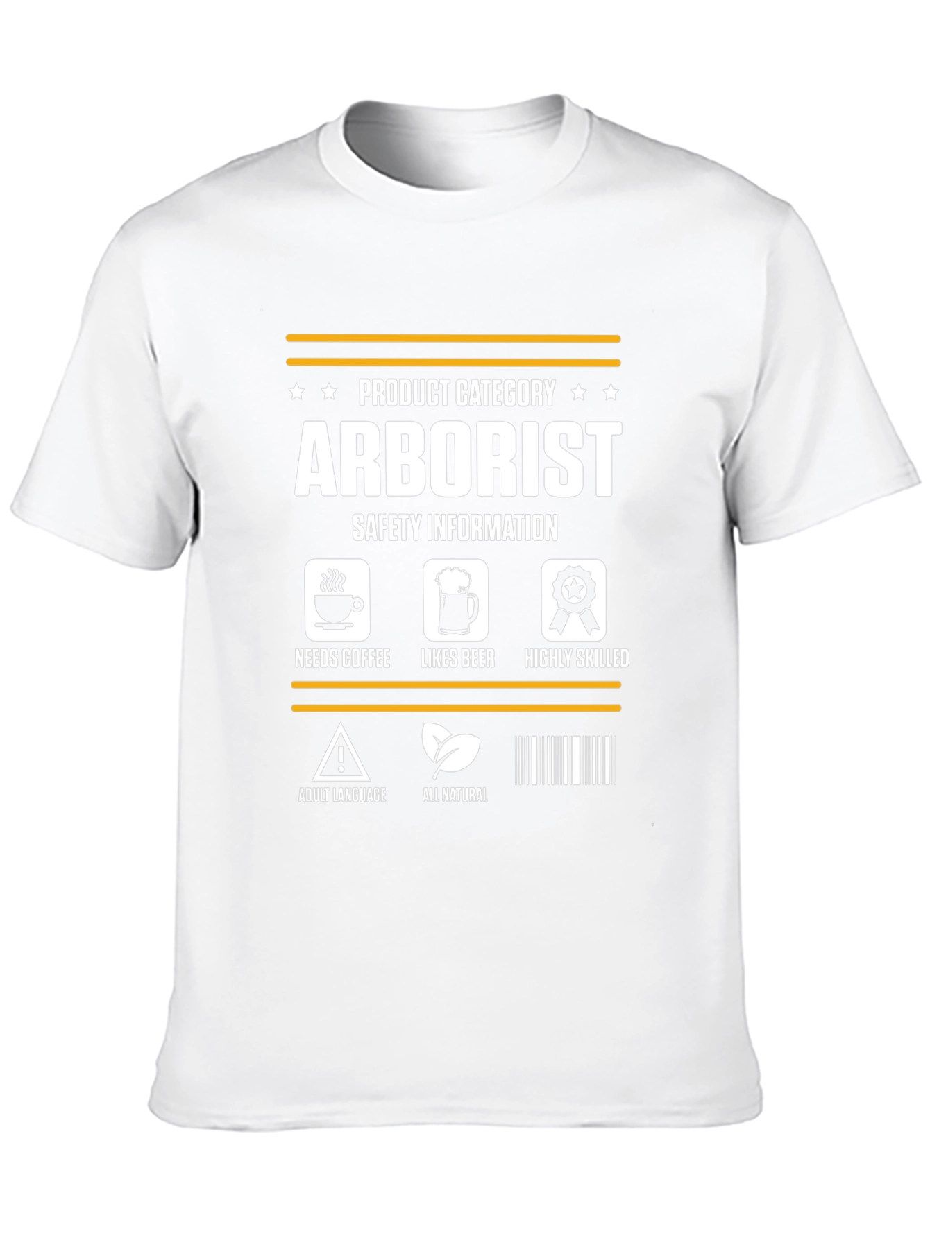 Arborist Safety Information Graphic T-Shirt