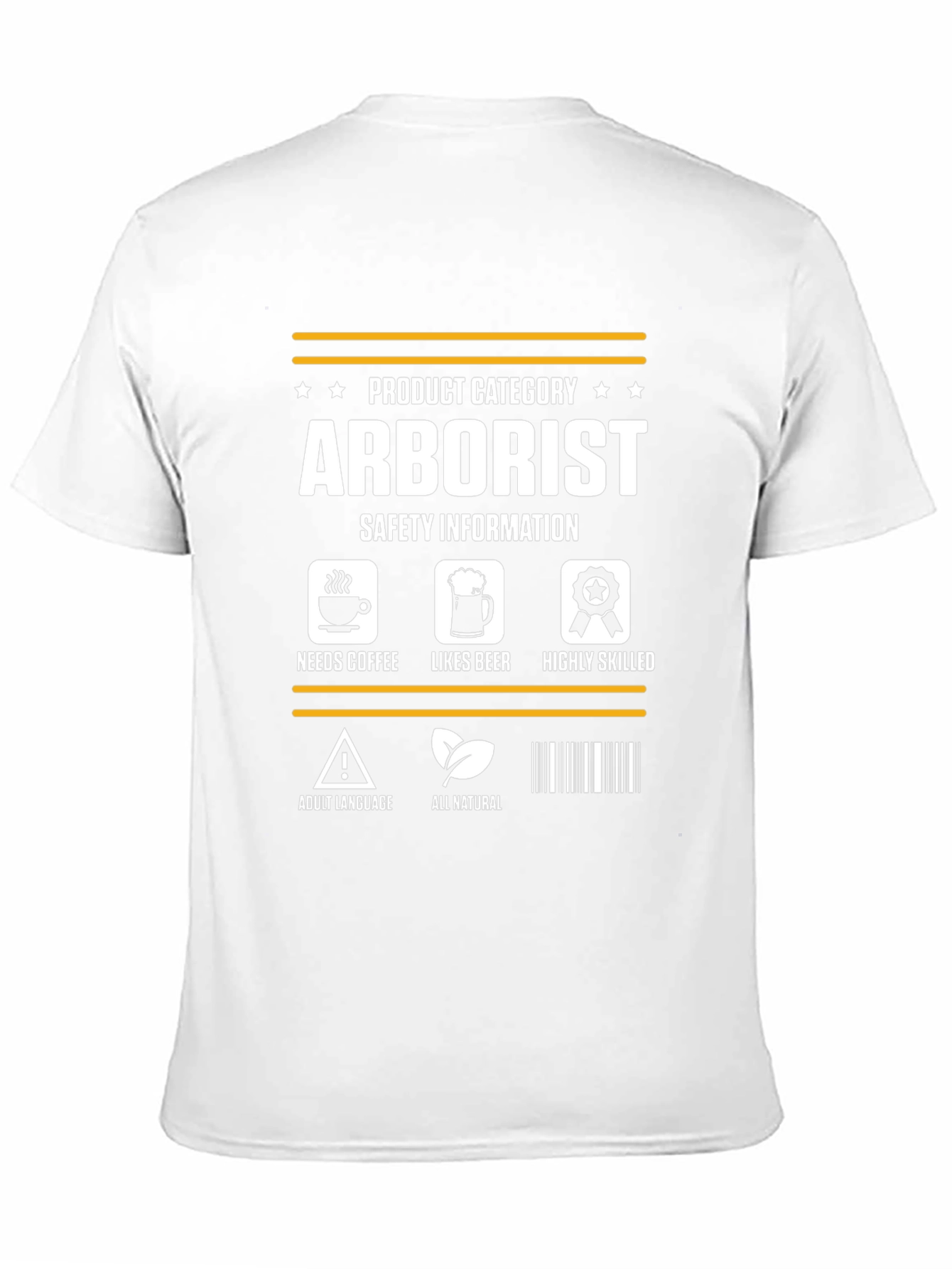 Arborist Safety Information Graphic T-Shirt
