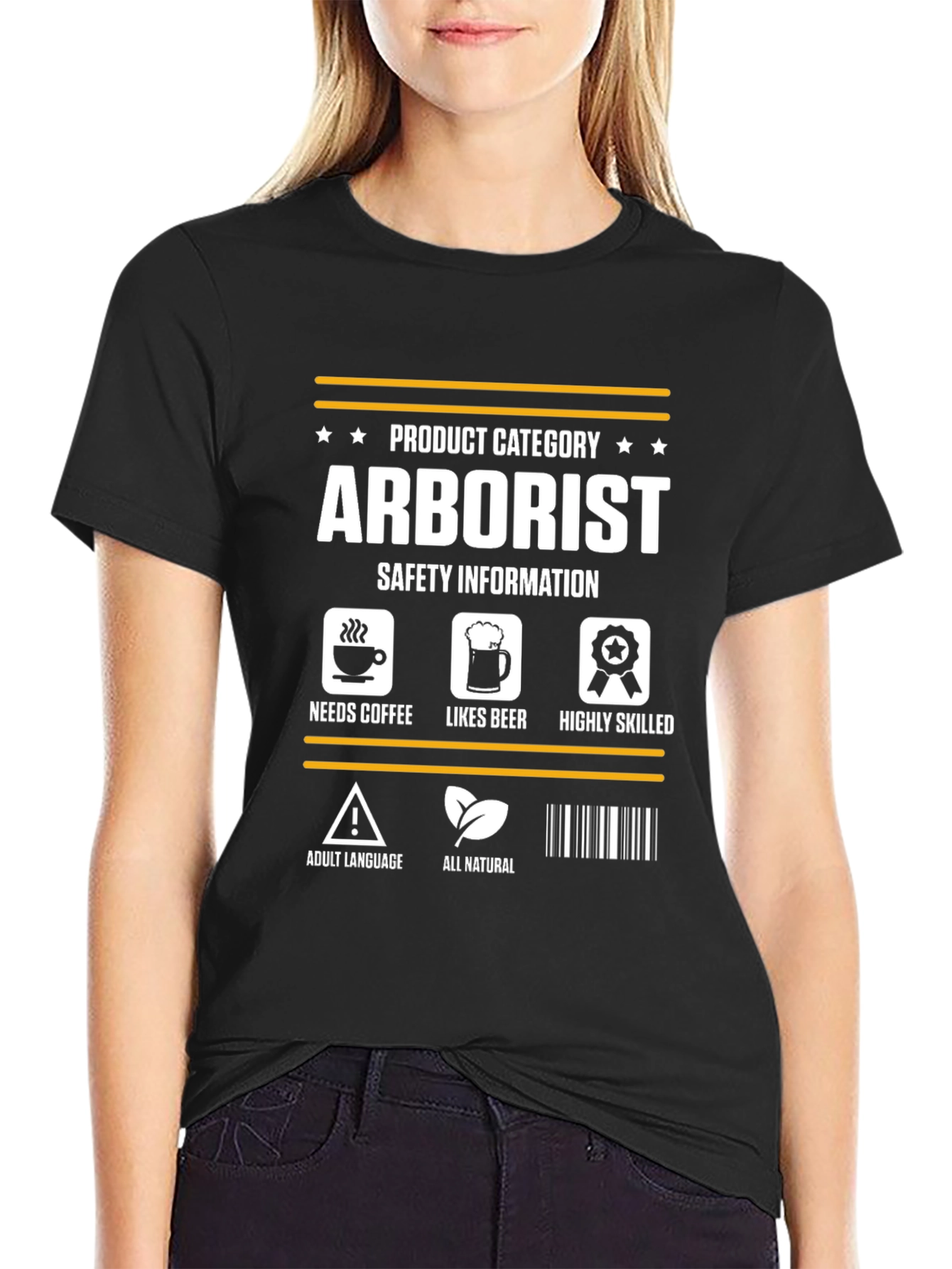 Arborist Safety Information Graphic T-Shirt