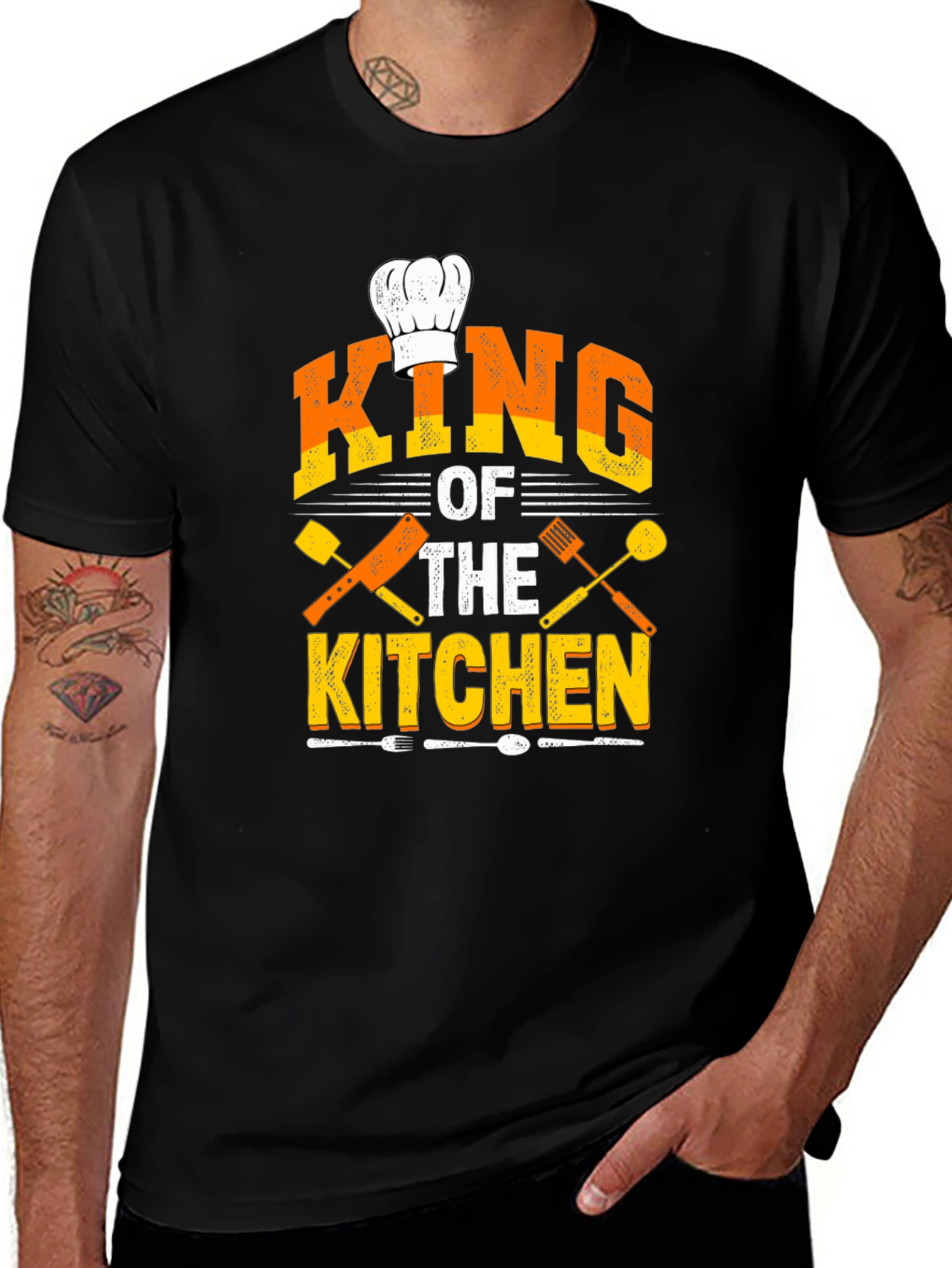 King of the Kitchen Chef T-Shirt