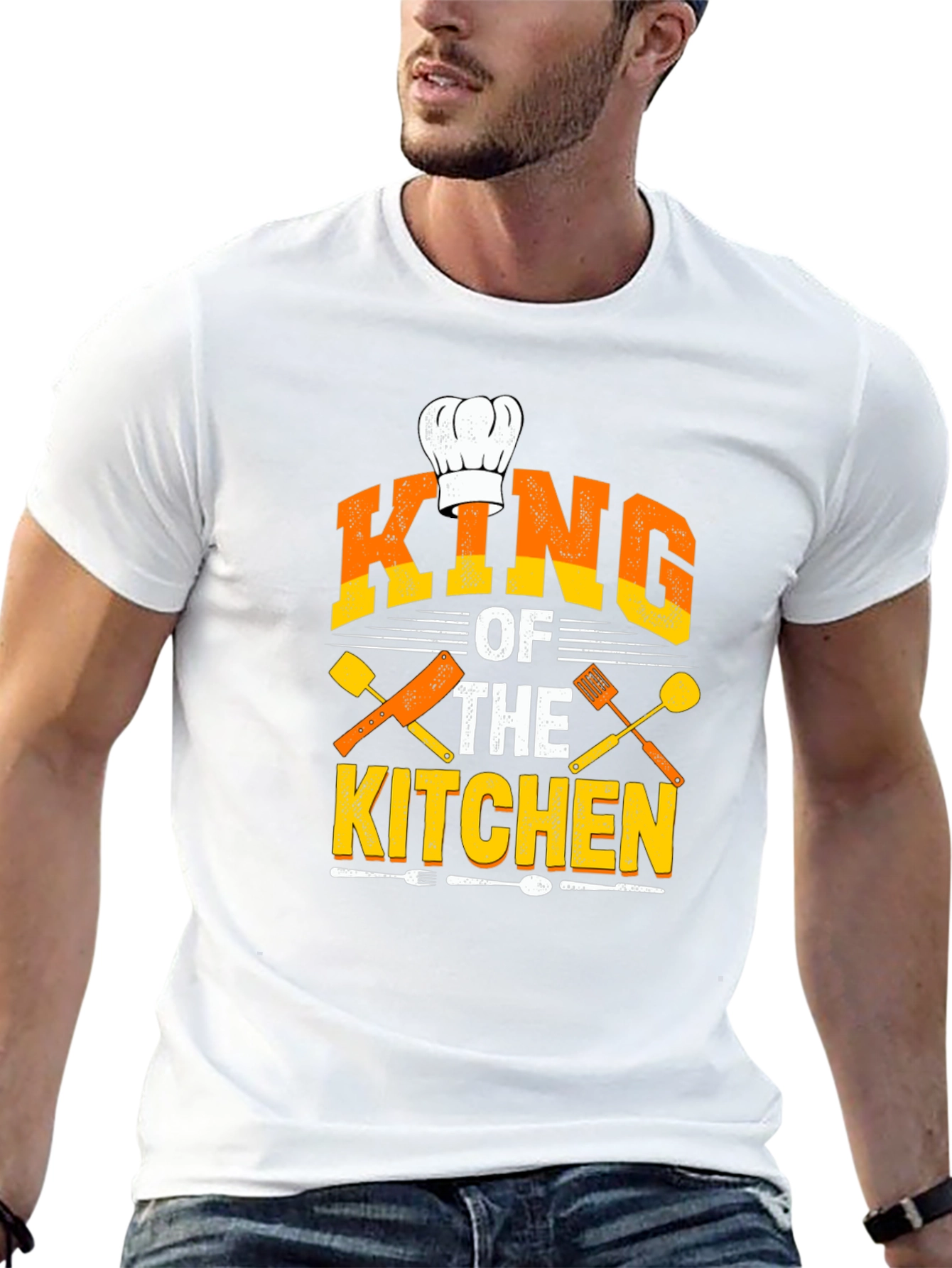 King of the Kitchen Chef T-Shirt