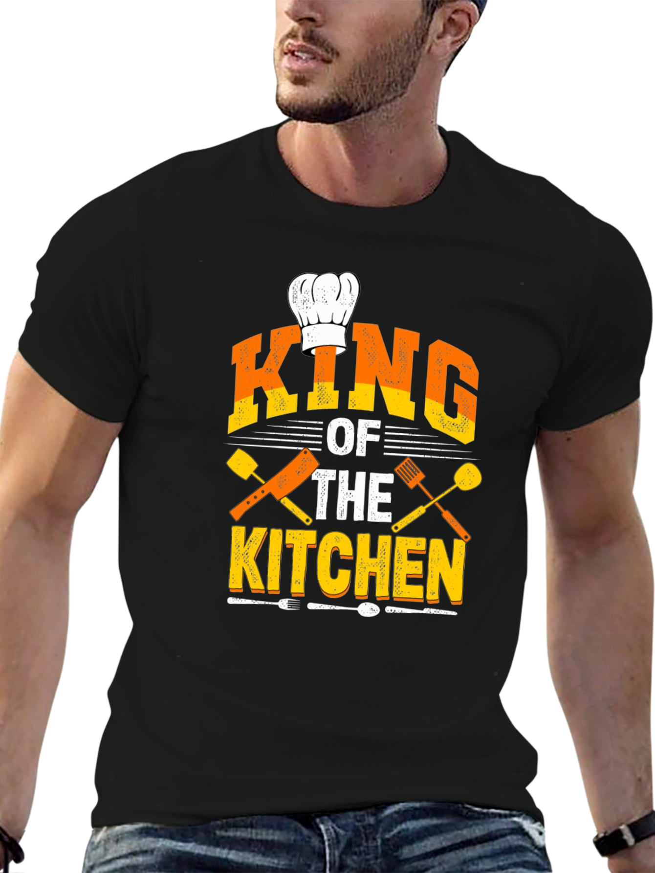 King of the Kitchen Chef T-Shirt