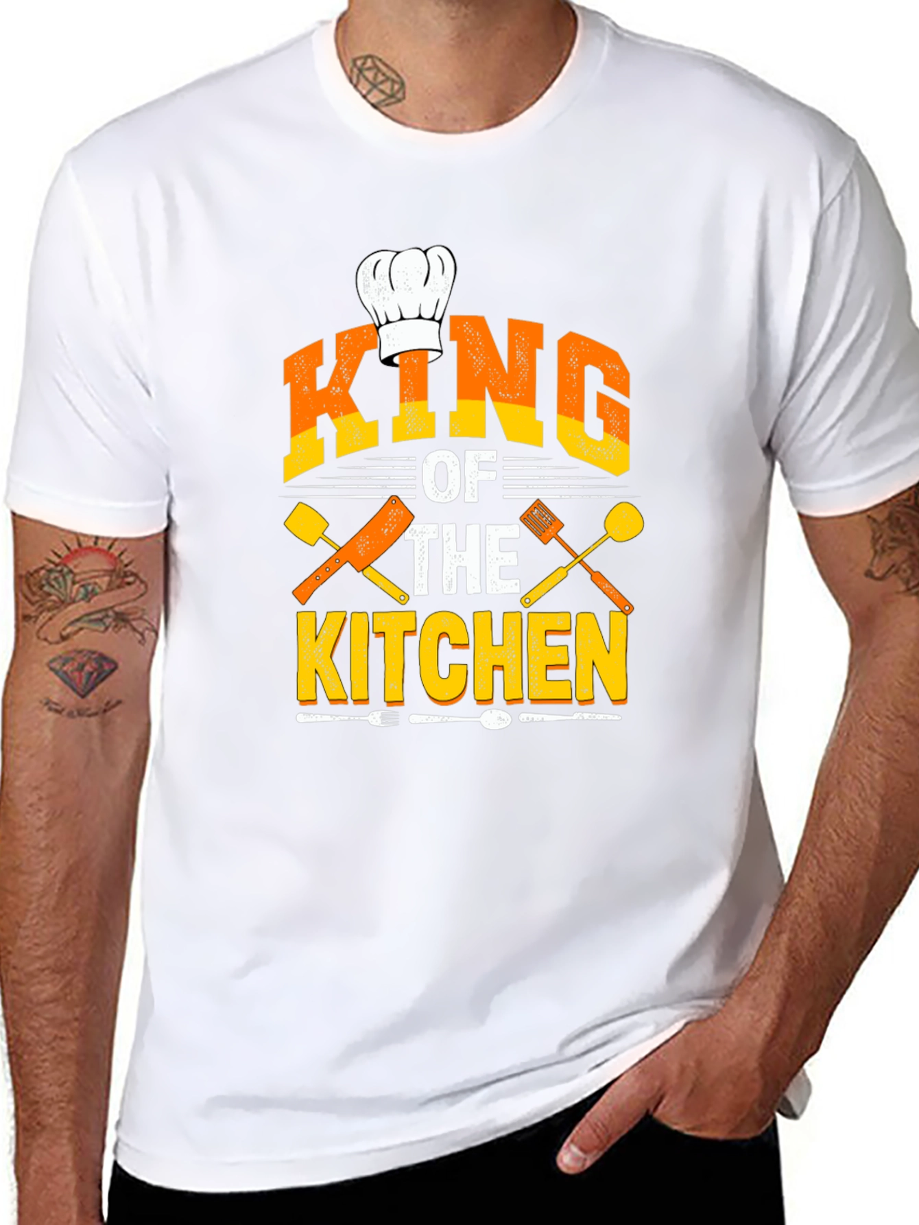 King of the Kitchen Chef T-Shirt