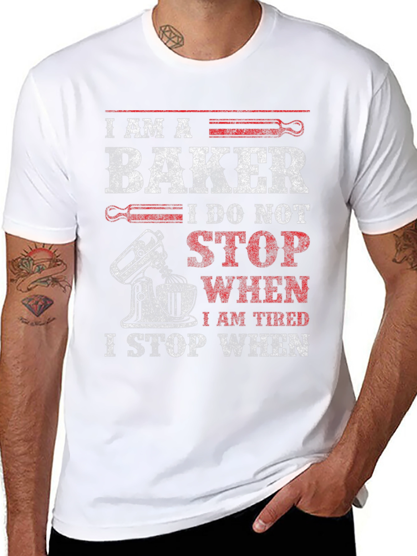 I Am A Baker Graphic T-Shirt