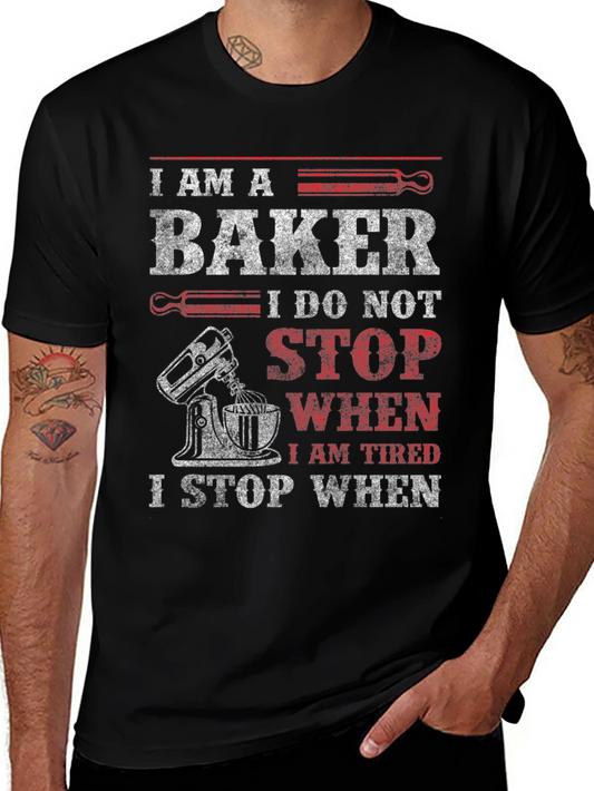 I Am A Baker Graphic T-Shirt