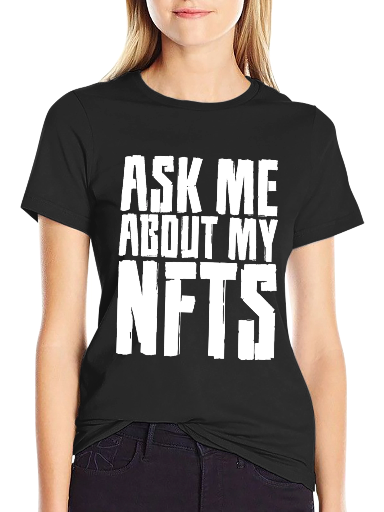 Ask Me About My NFTs T-Shirt - Crypto Tee
