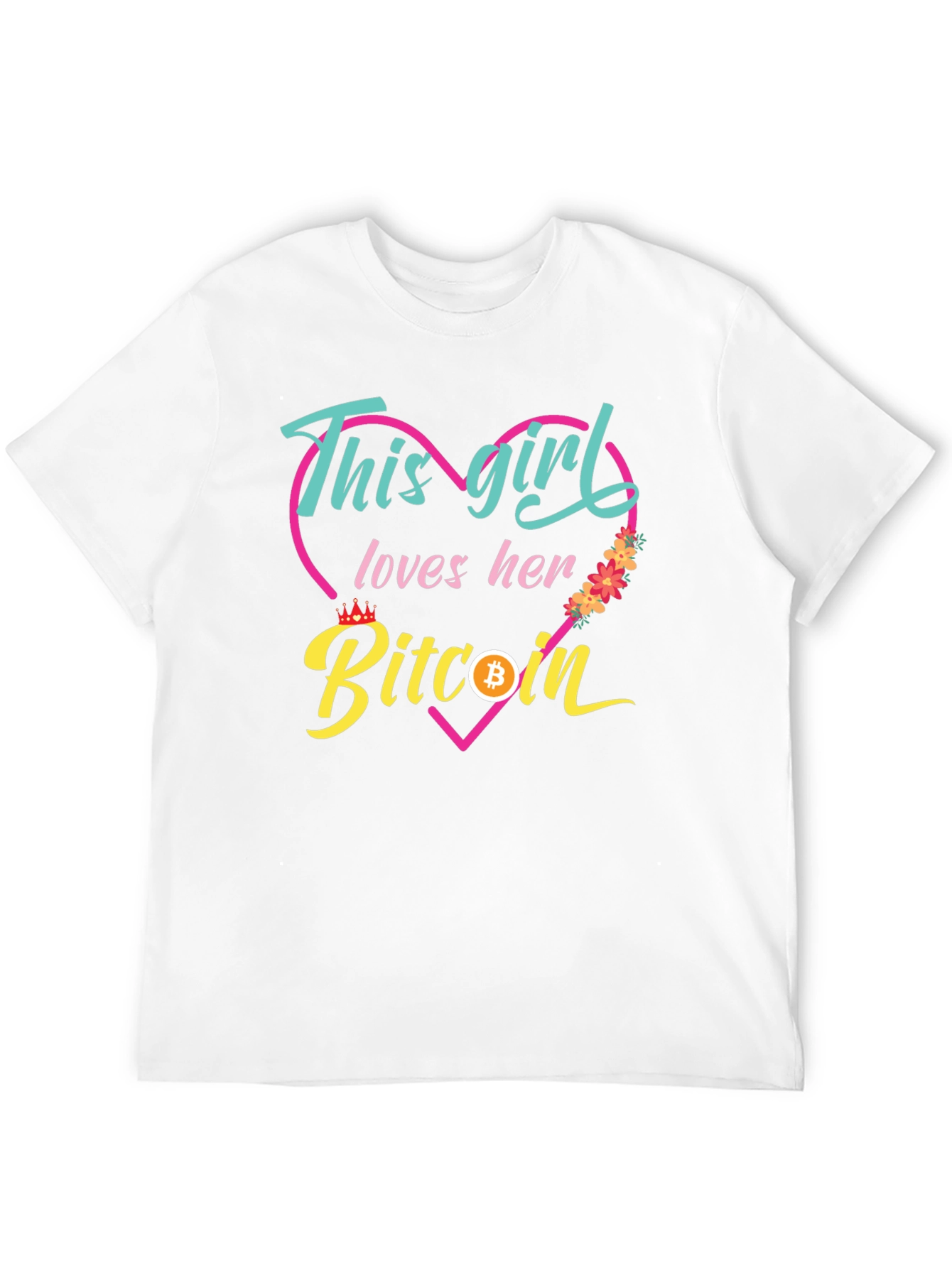 This Girl Loves Her Bitcoin T-Shirt