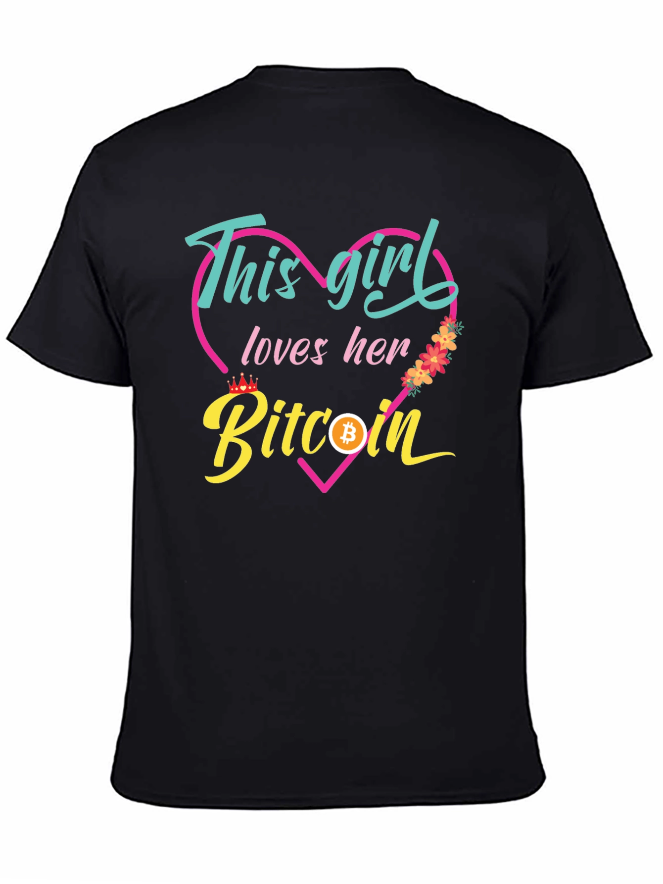 This Girl Loves Her Bitcoin T-Shirt