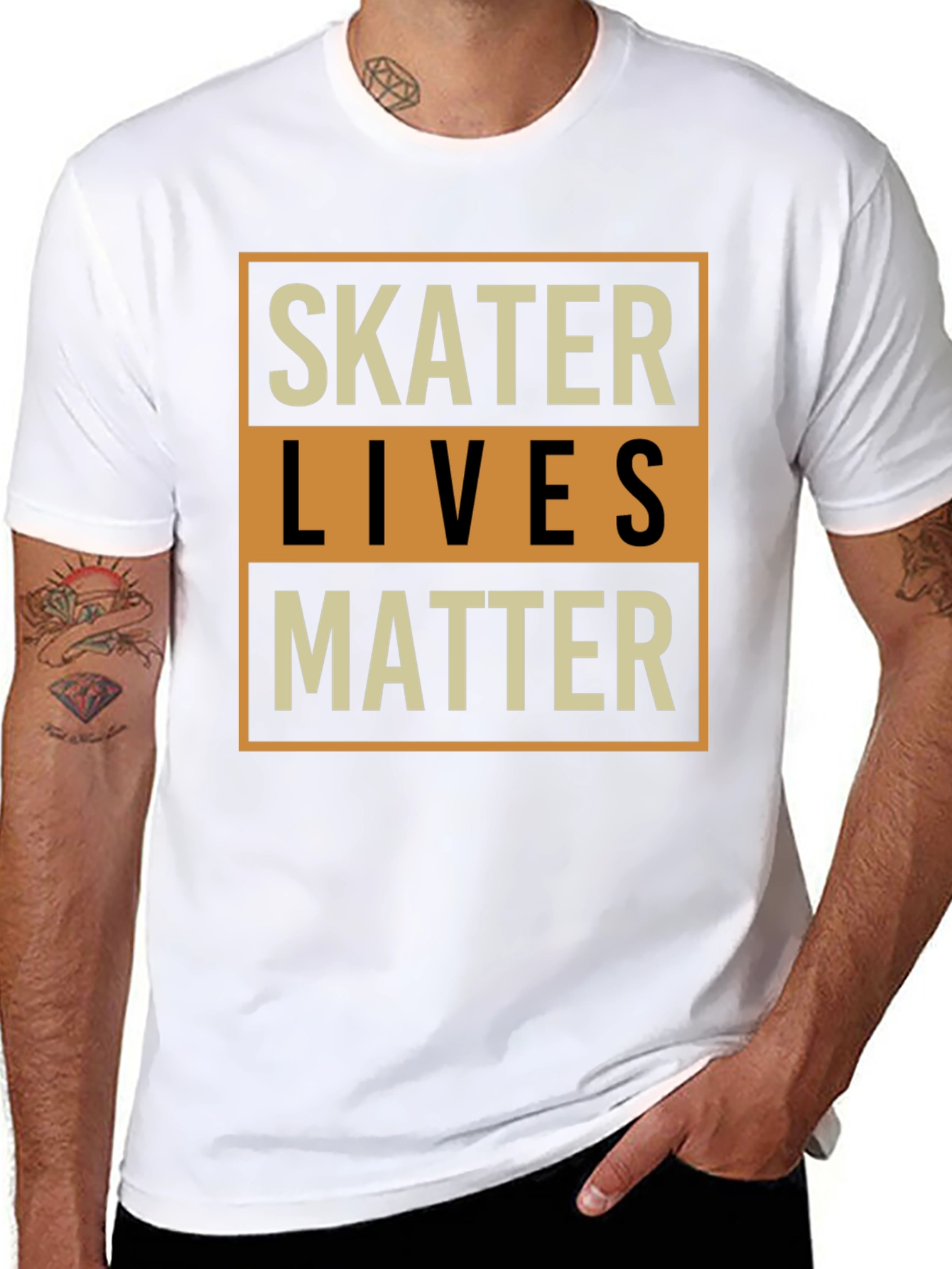 Skater Lives Matter Graphic T-Shirt