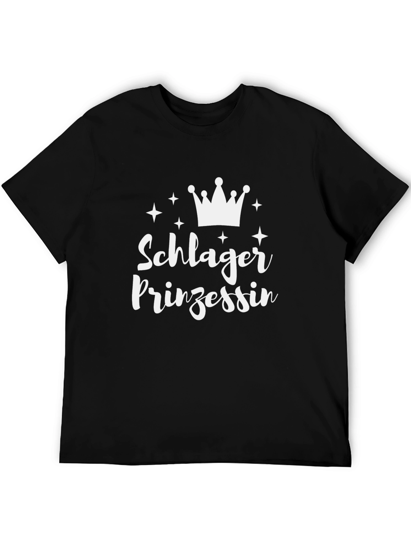 Schlager Prinzessin T-Shirt - Black