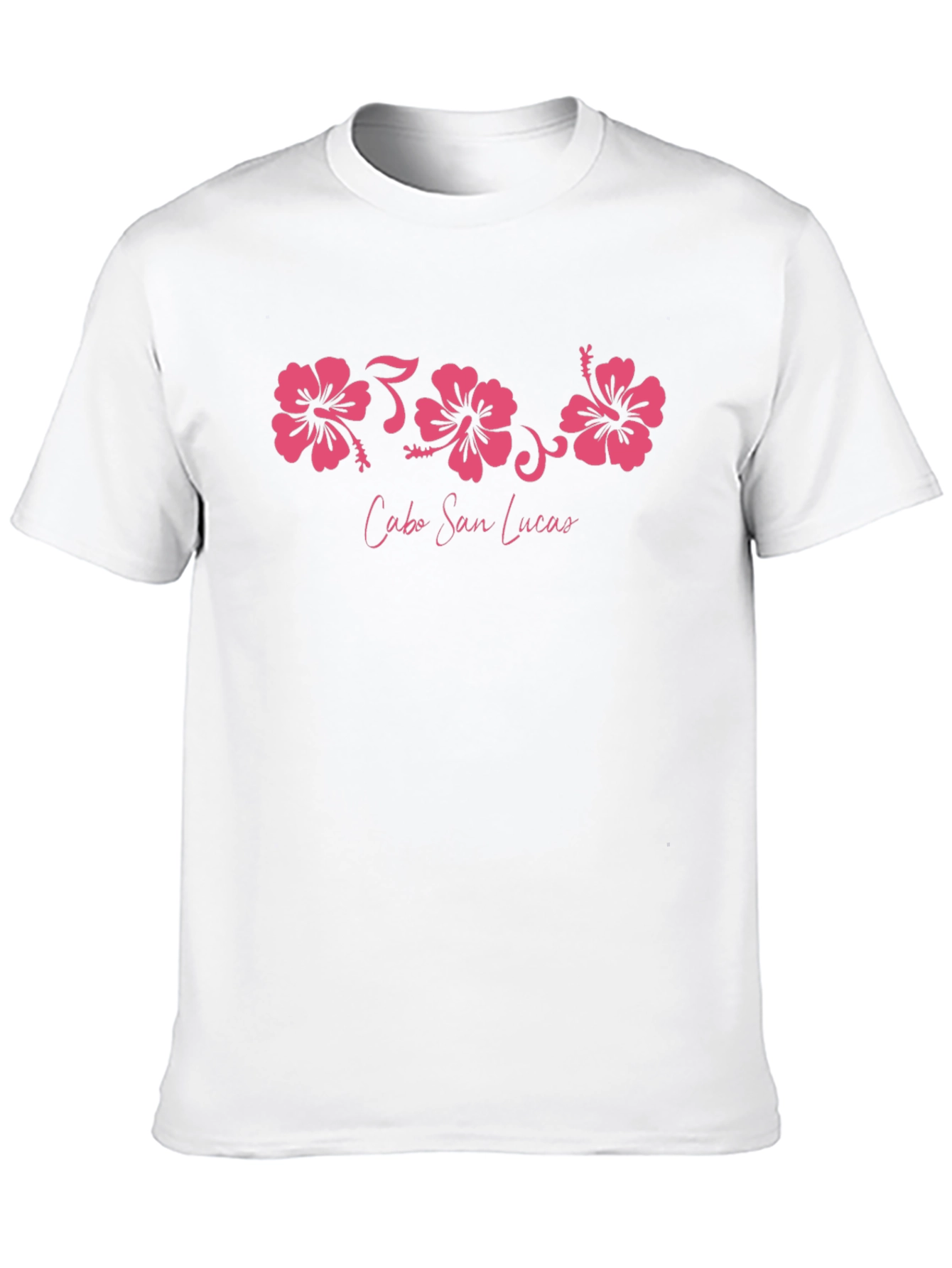 Cabo San Lucas Hibiscus Graphic T-Shirt