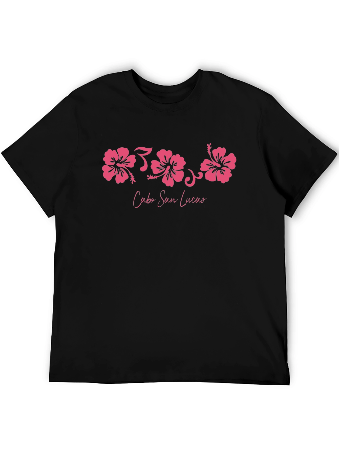 Cabo San Lucas Hibiscus Graphic T-Shirt