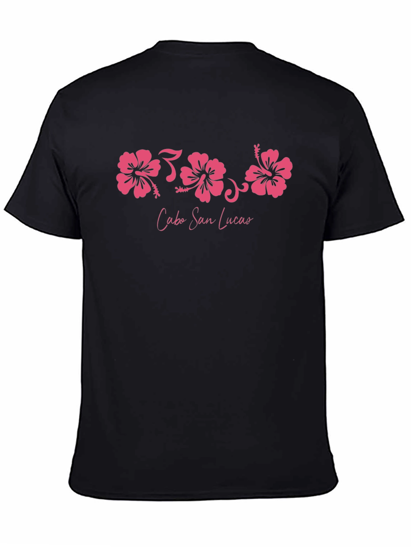 Cabo San Lucas Hibiscus Graphic T-Shirt