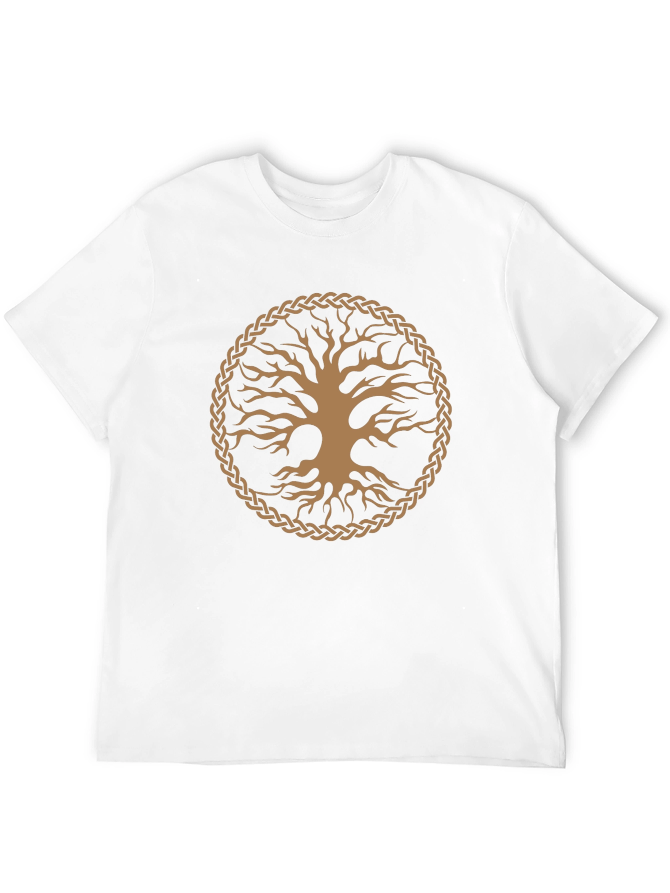 Celtic Tree of Life Graphic T-Shirt - Black