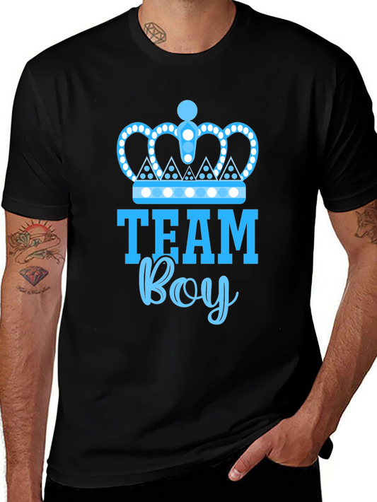 Team Boy T-Shirt - Gender Reveal Party Tee