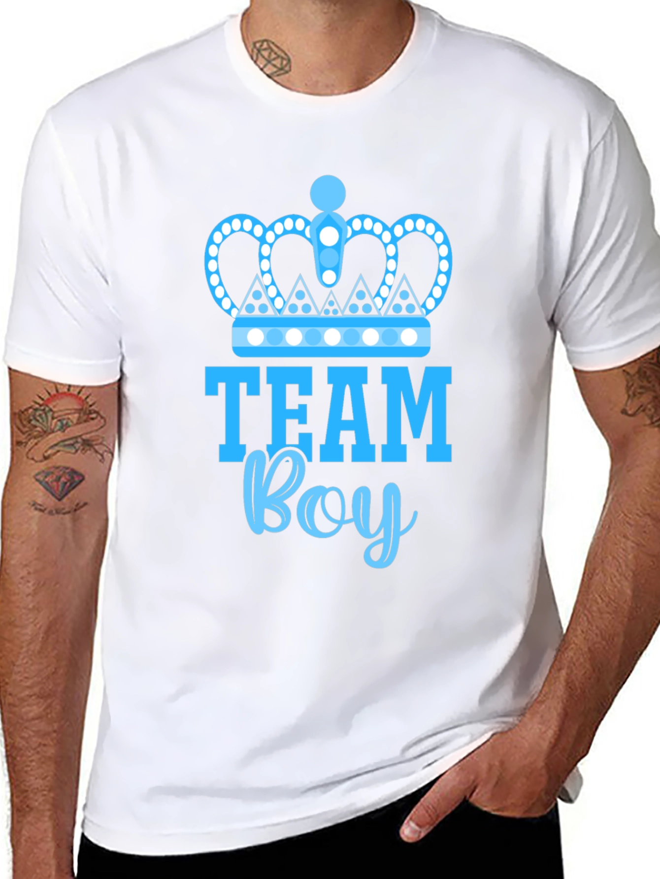Team Boy T-Shirt - Gender Reveal Party Tee