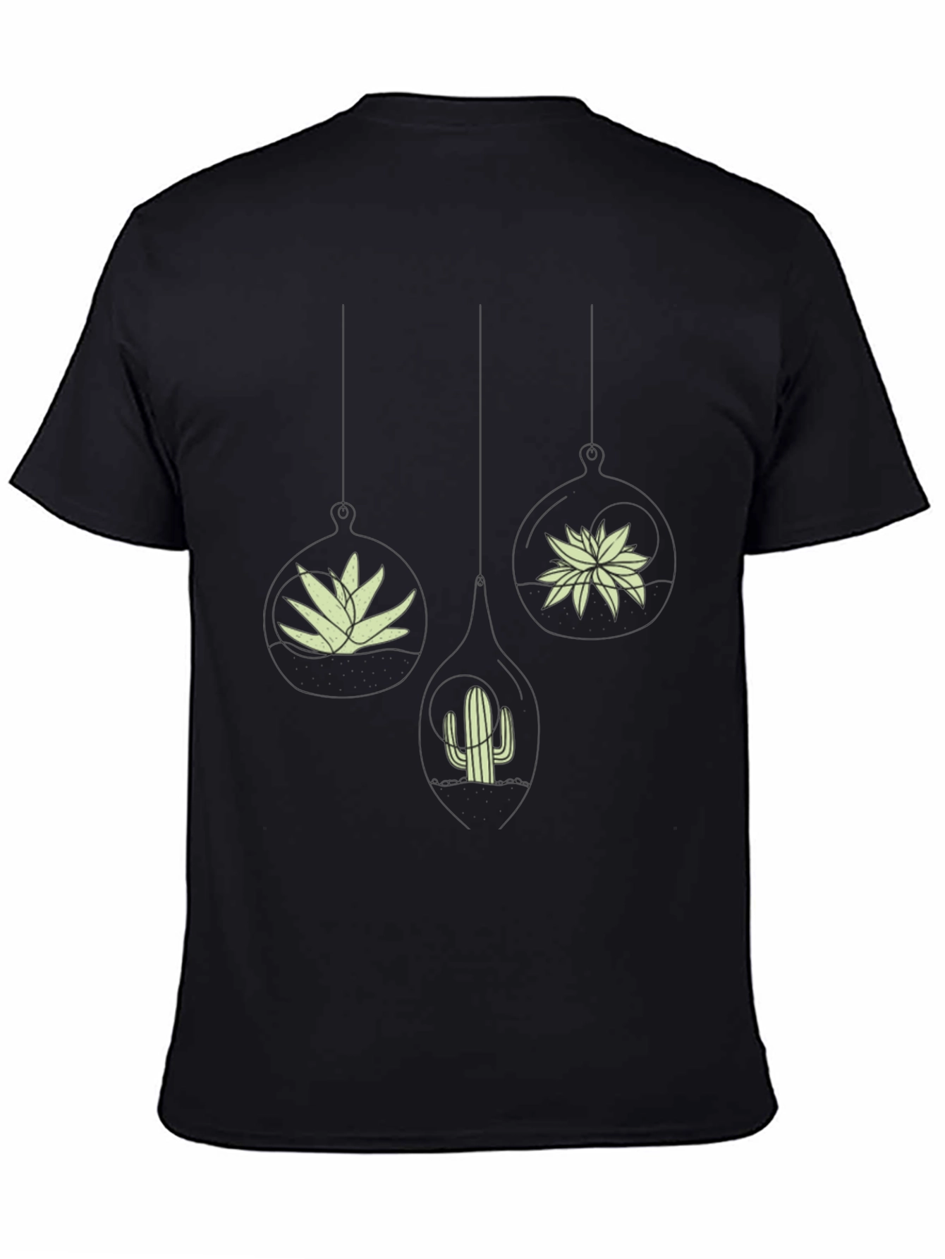 Cactus Graphic T-Shirt | Short Sleeve Crew Neck