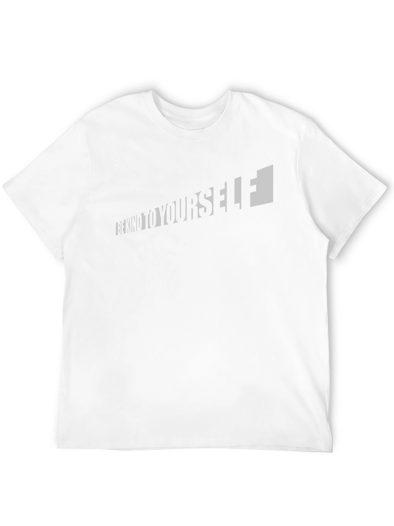 Be Kind to Yourself Graphic Black T-Shirt