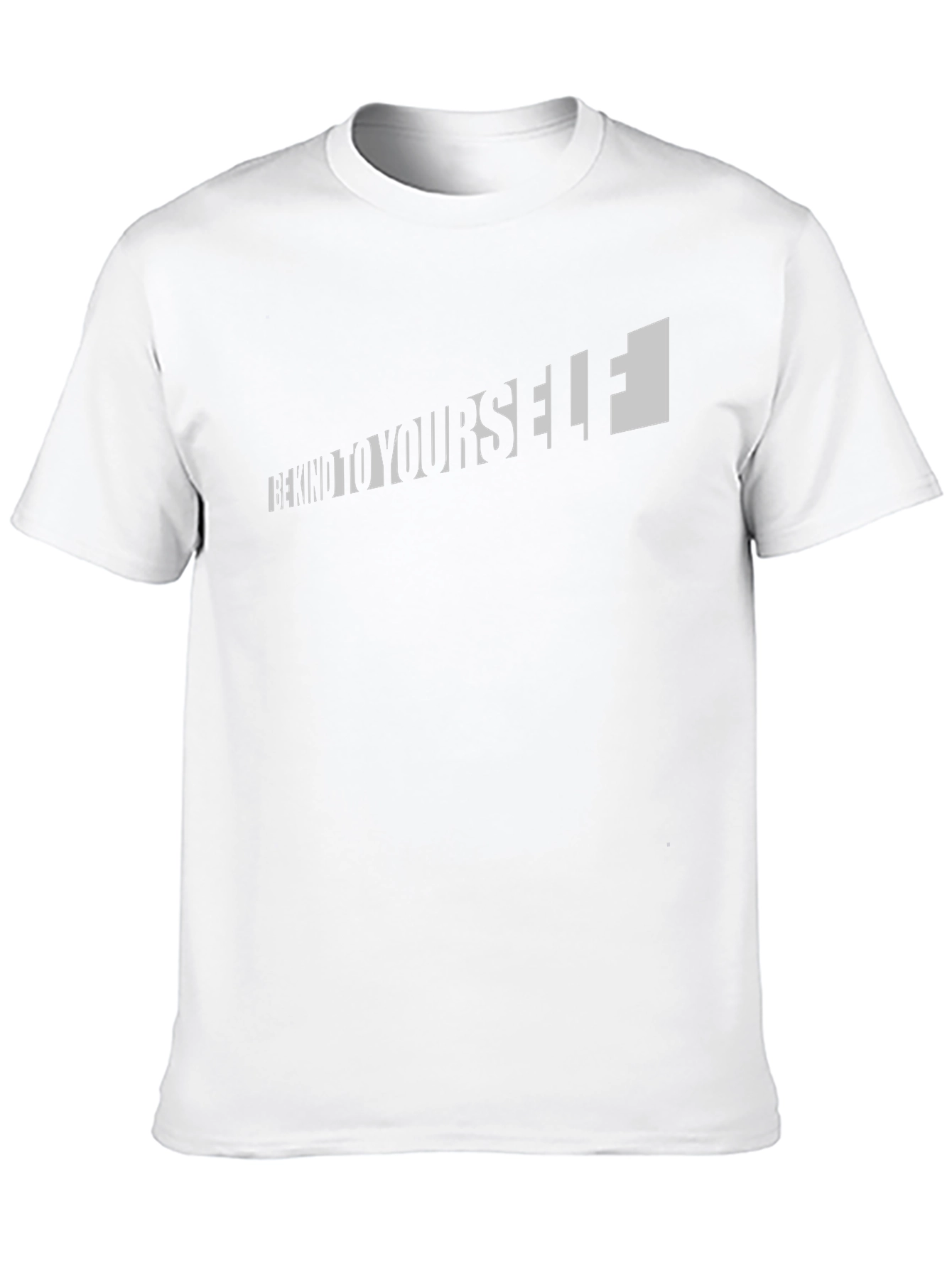 Be Kind to Yourself Graphic Black T-Shirt