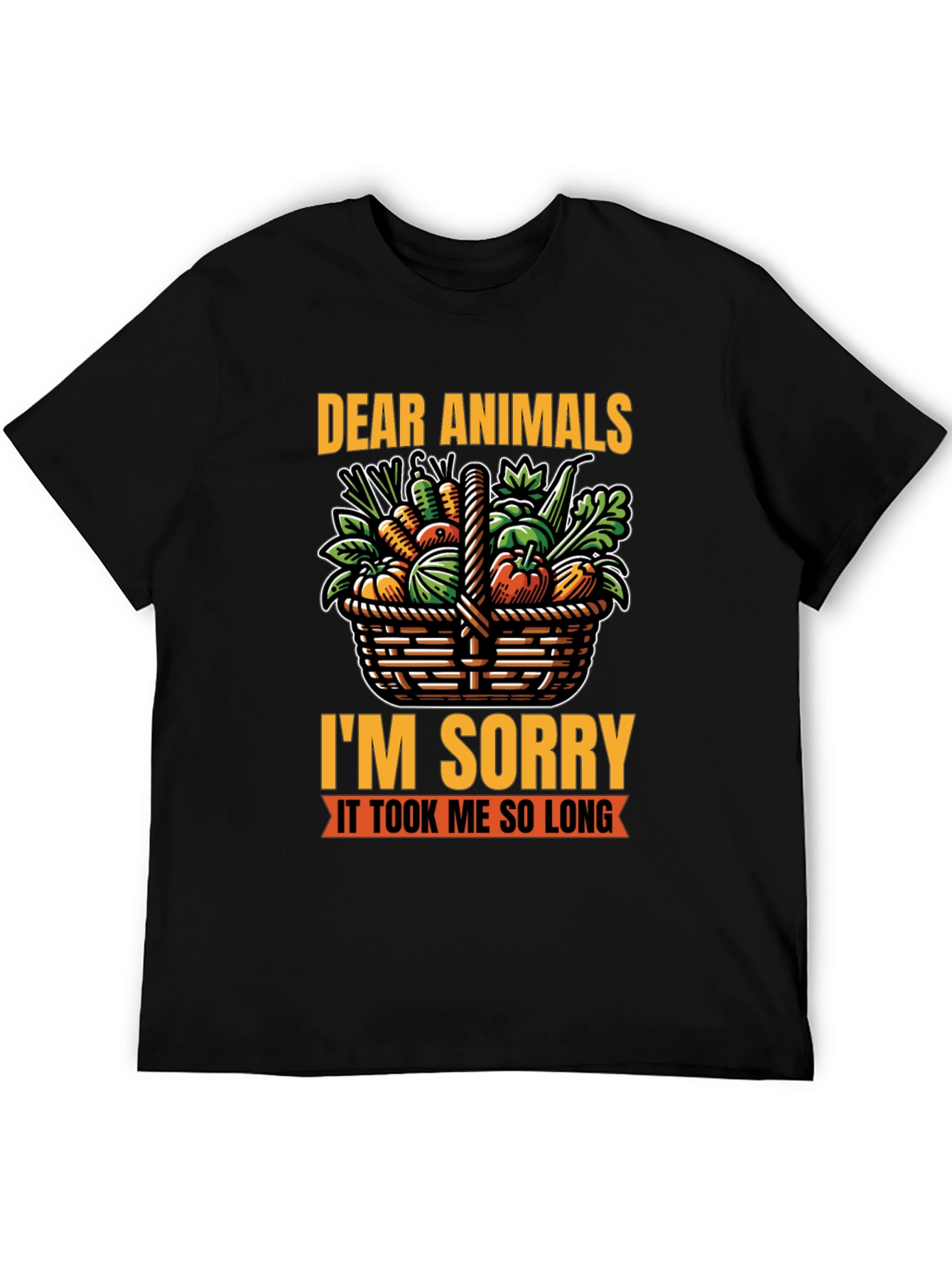 Vegan Sorry T-Shirt Animal Lover Tee