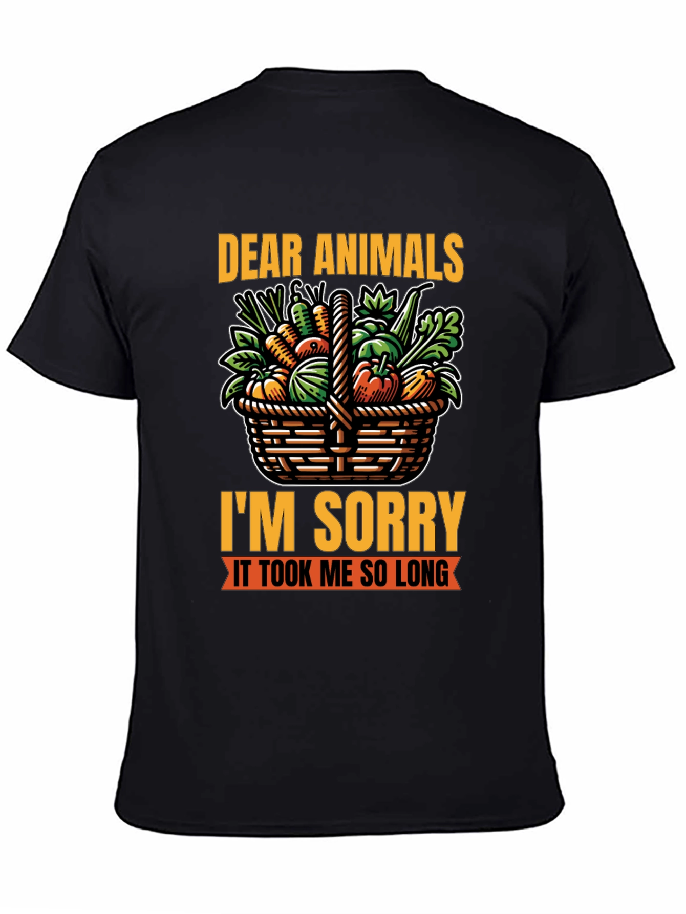 Vegan Sorry T-Shirt Animal Lover Tee