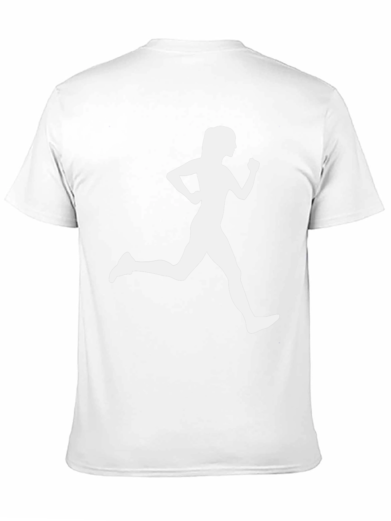 Runner Silhouette Graphic Tee - Black