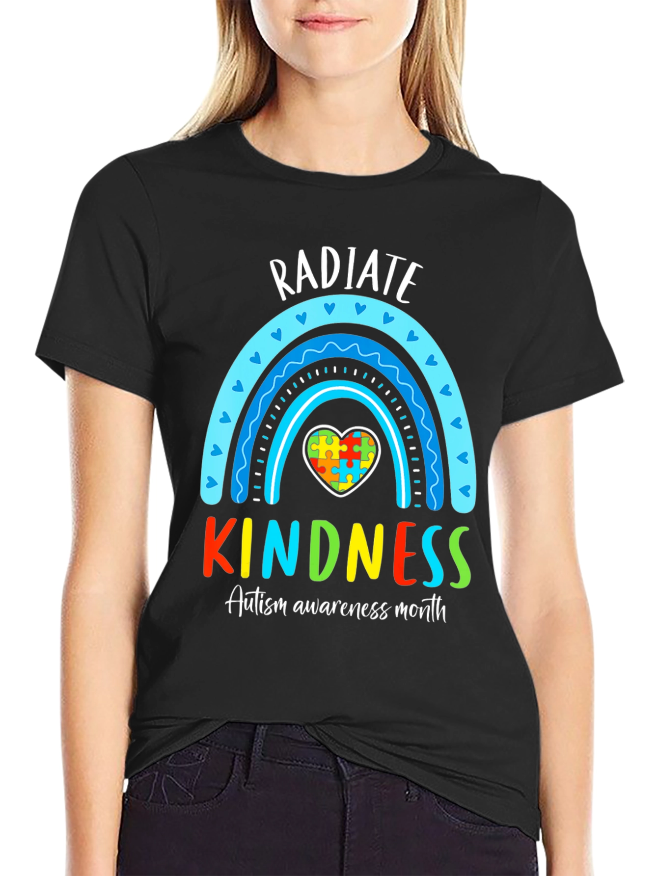 Radiate Kindness Autism Awareness T-Shirt