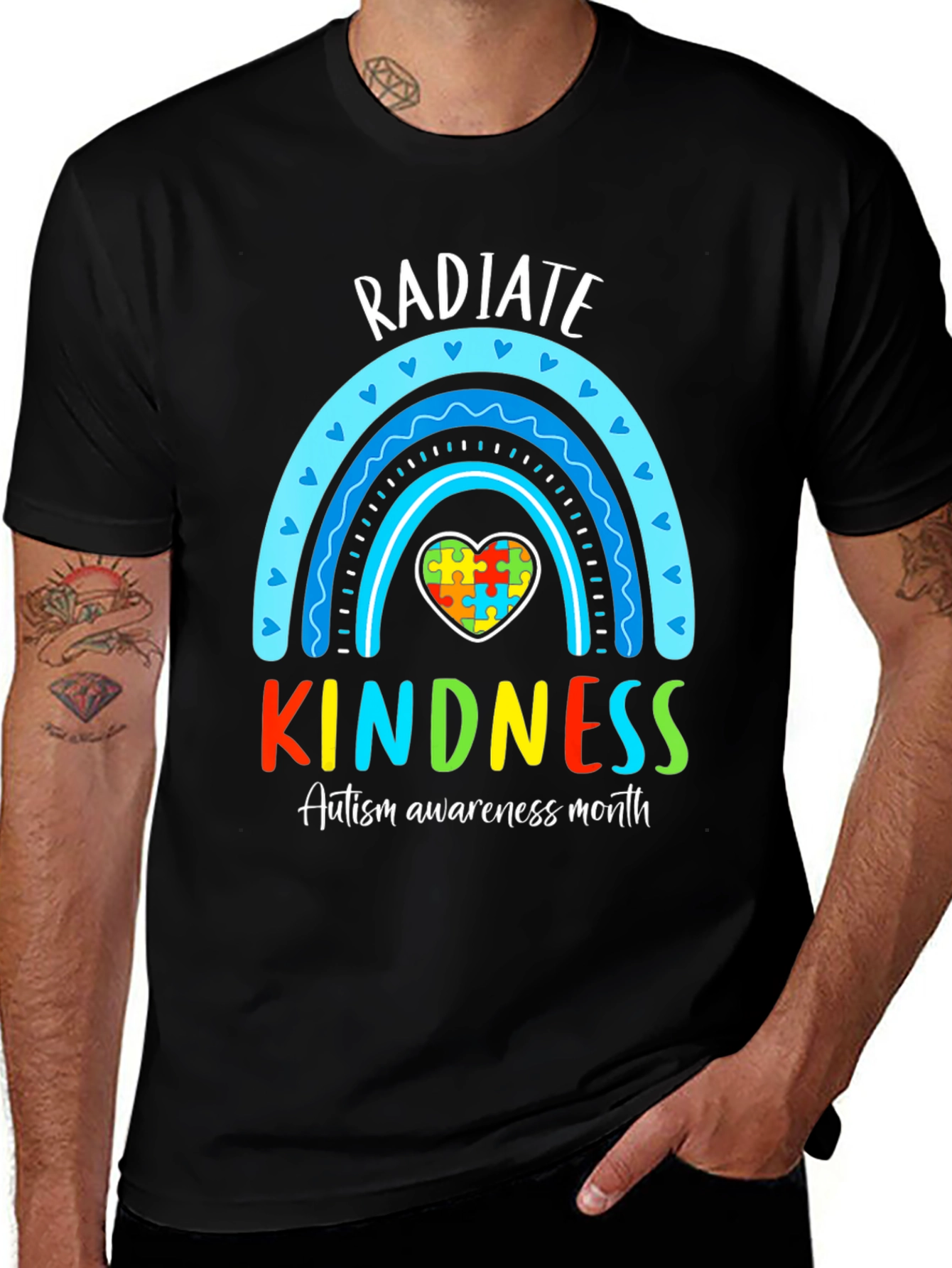 Radiate Kindness Autism Awareness T-Shirt
