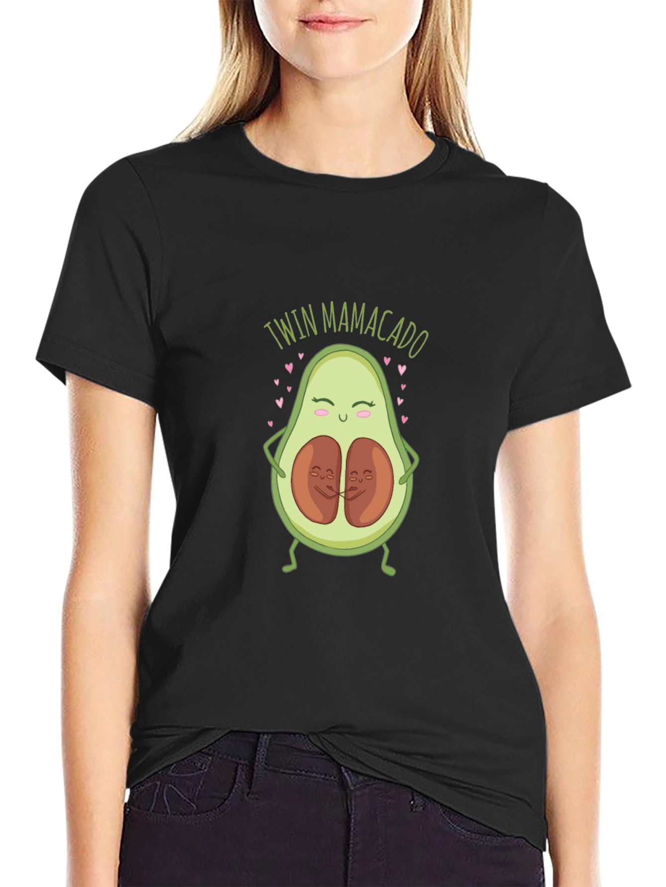Twin Mamacado Avocado Graphic Tee
