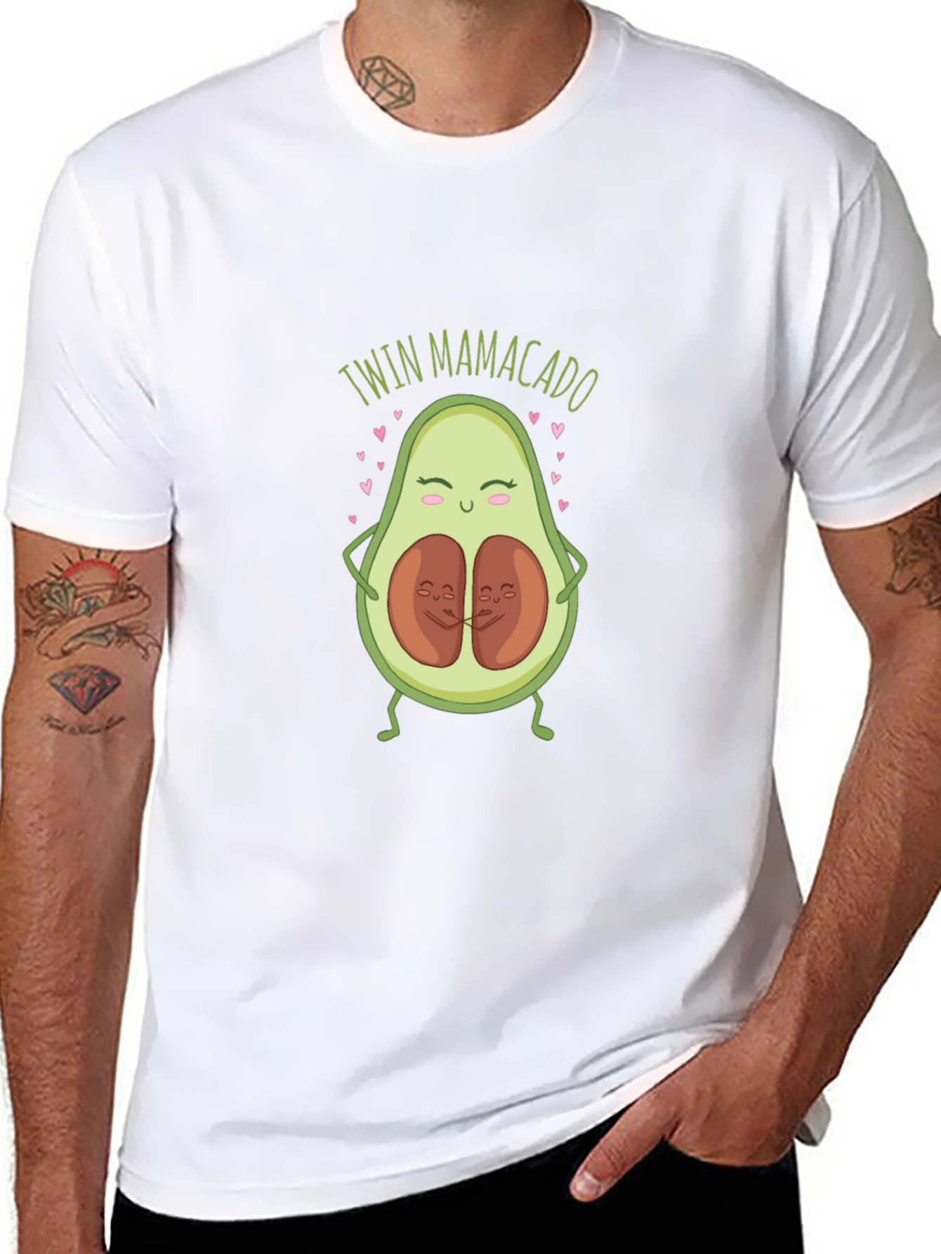 Twin Mamacado Avocado Graphic Tee