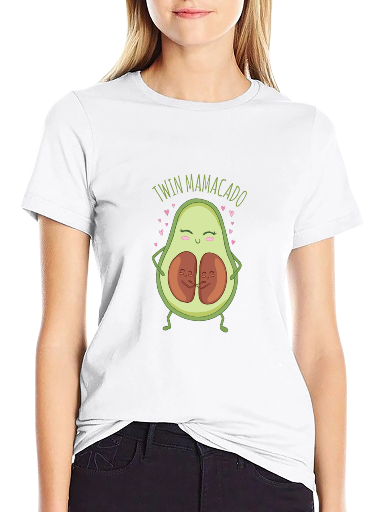 Twin Mamacado Avocado Graphic Tee