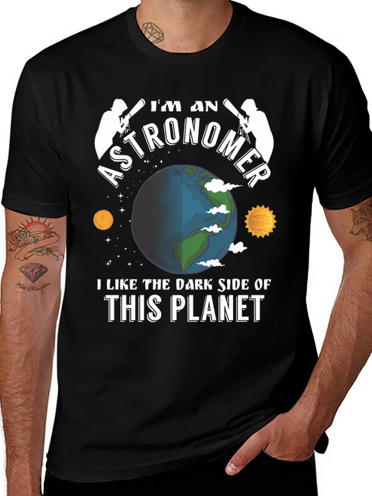 Im An Astronomer T-Shirt - Dark Side Planet Tee