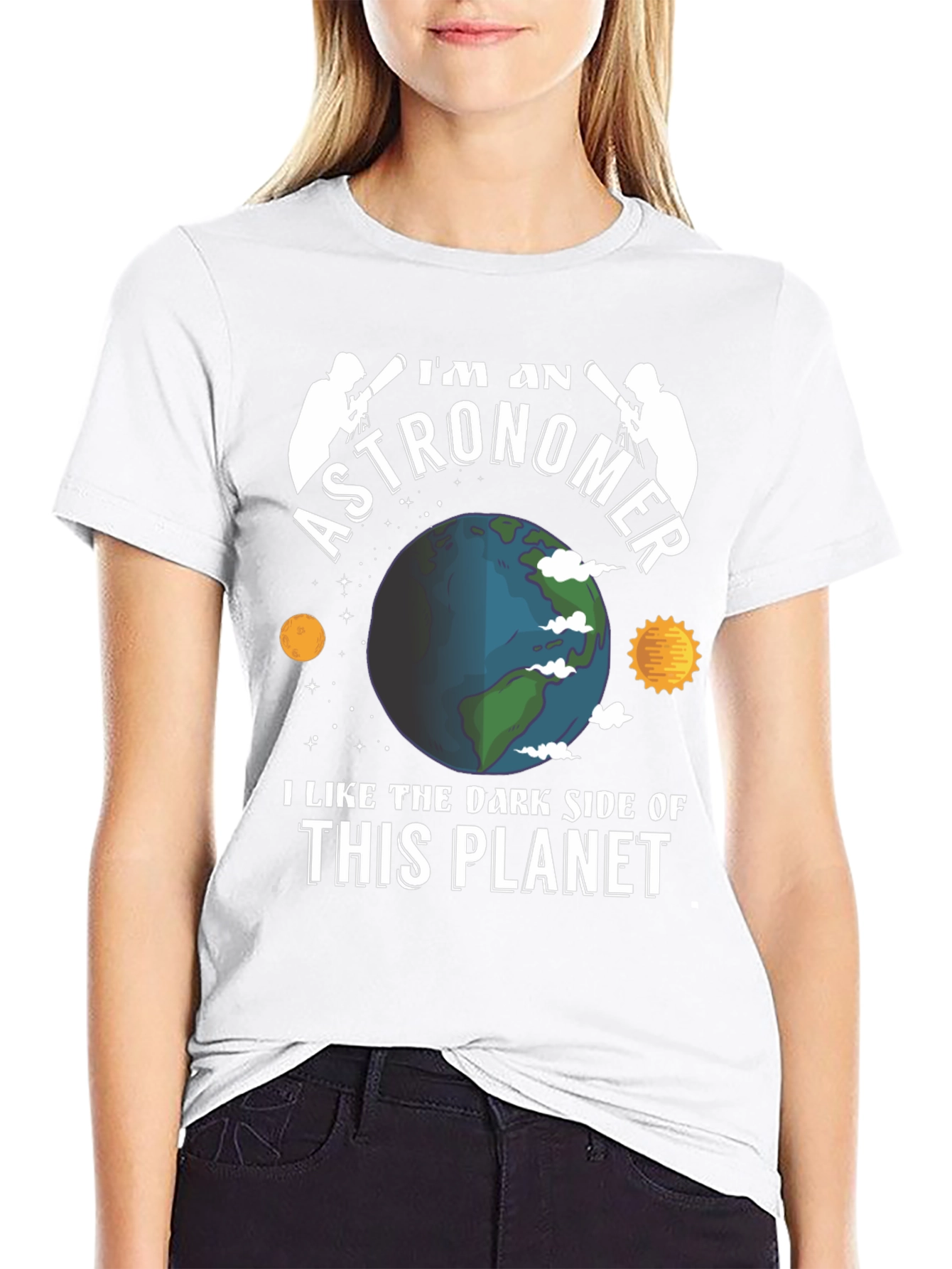Im An Astronomer T-Shirt - Dark Side Planet Tee