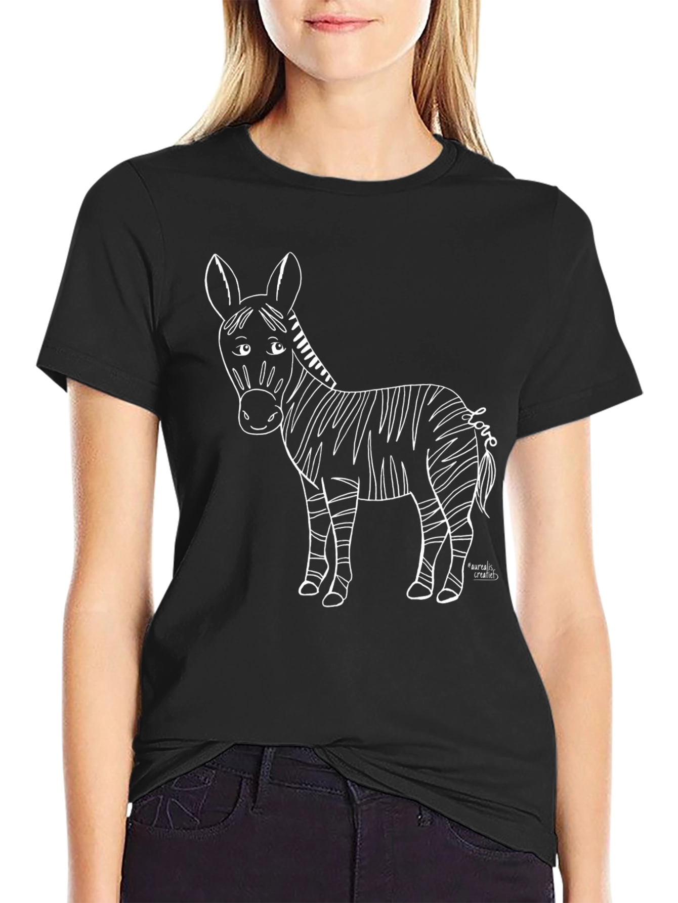 Zebra Love Tee - Unisex Graphic T-Shirt