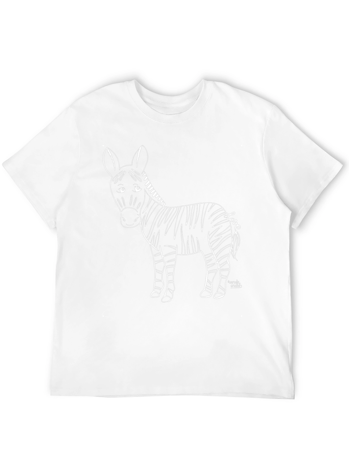 Zebra Love Tee - Unisex Graphic T-Shirt