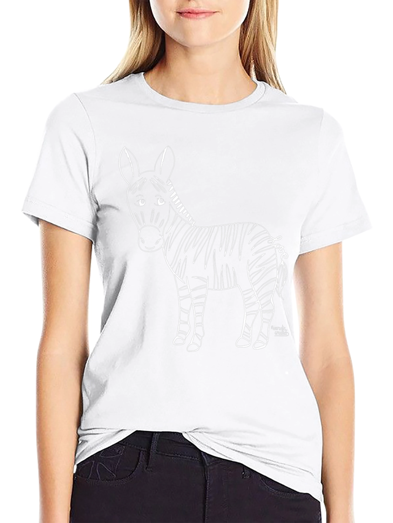 Zebra Love Tee - Unisex Graphic T-Shirt