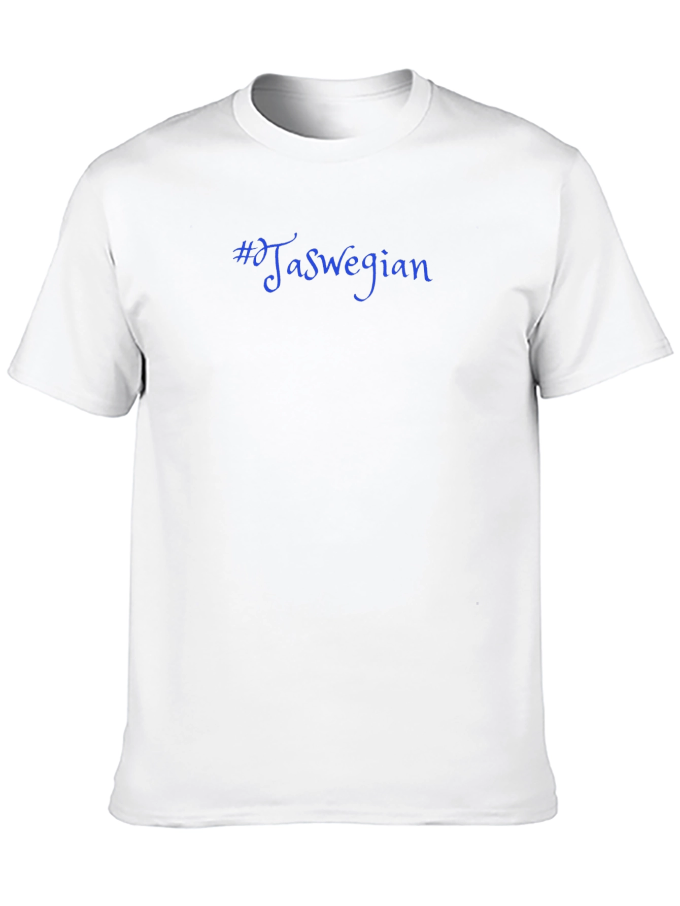 #Jaswegian Graphic T-Shirt - Black Crew Neck