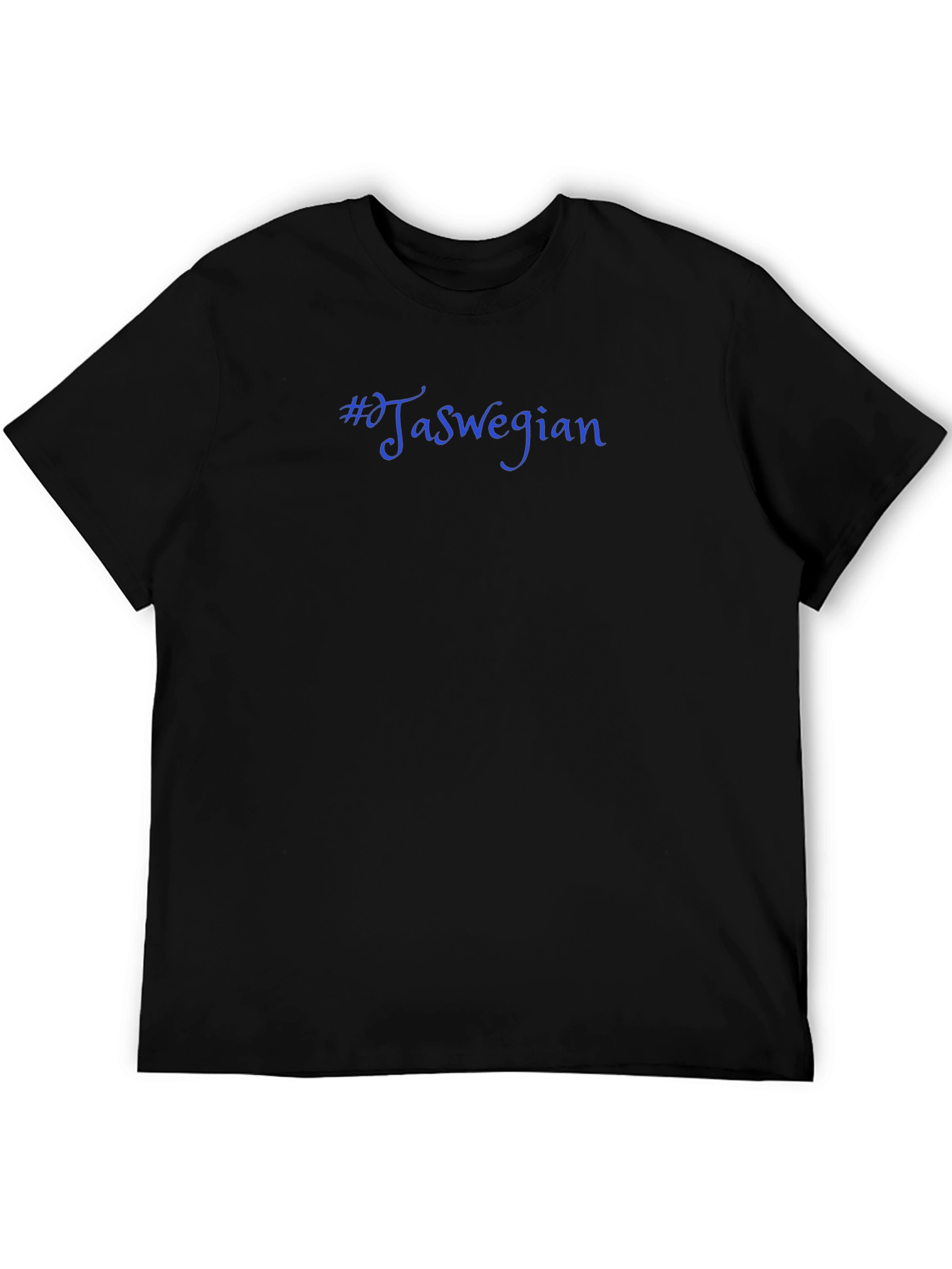 #Jaswegian Graphic T-Shirt - Black Crew Neck