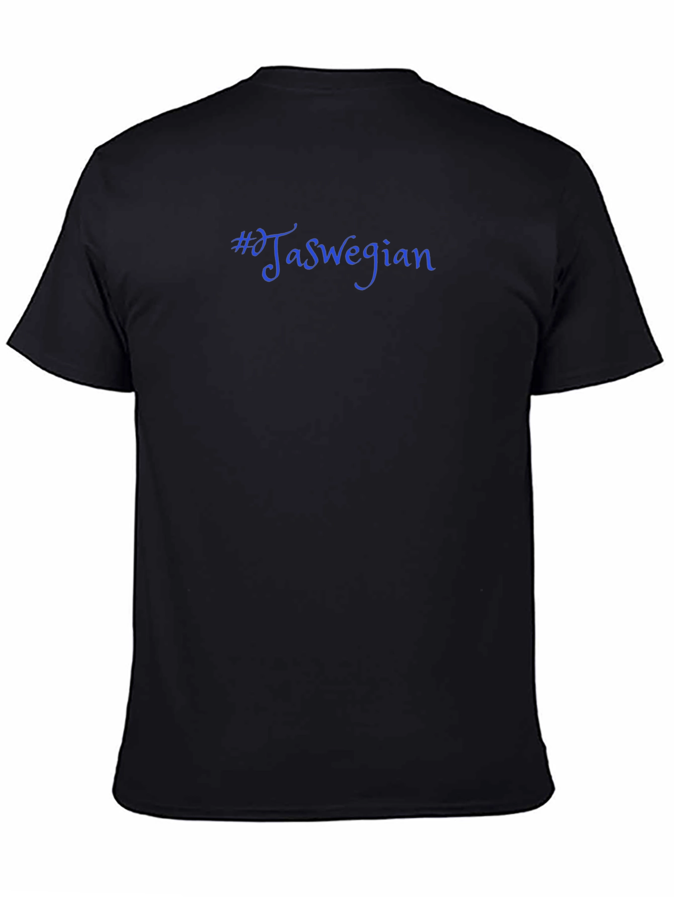 #Jaswegian Graphic T-Shirt - Black Crew Neck